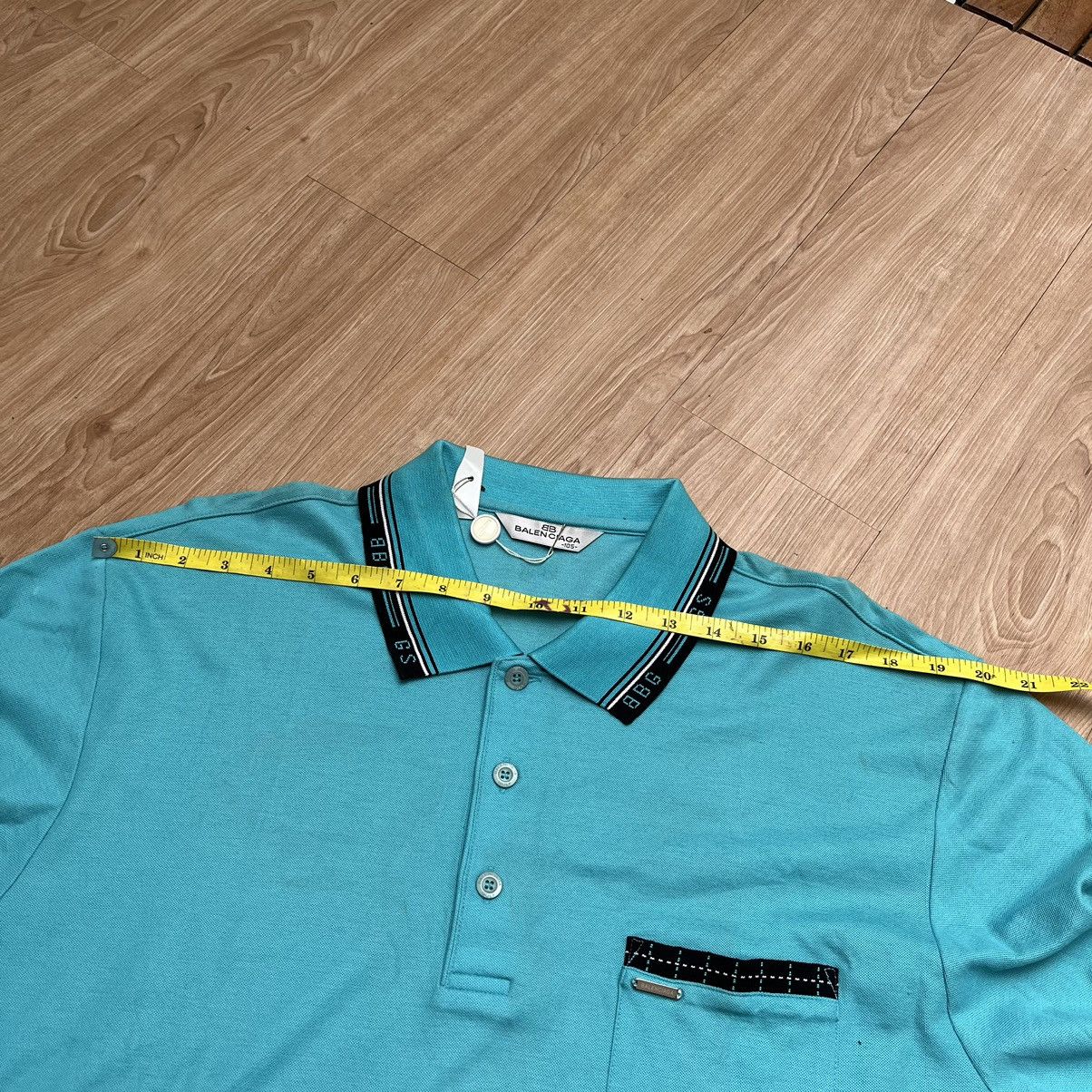 Balenciaga Vintage Dead Stock Balenciaga Polo Shirt Size US L / EU 52-54 / 3 - 10 Thumbnail