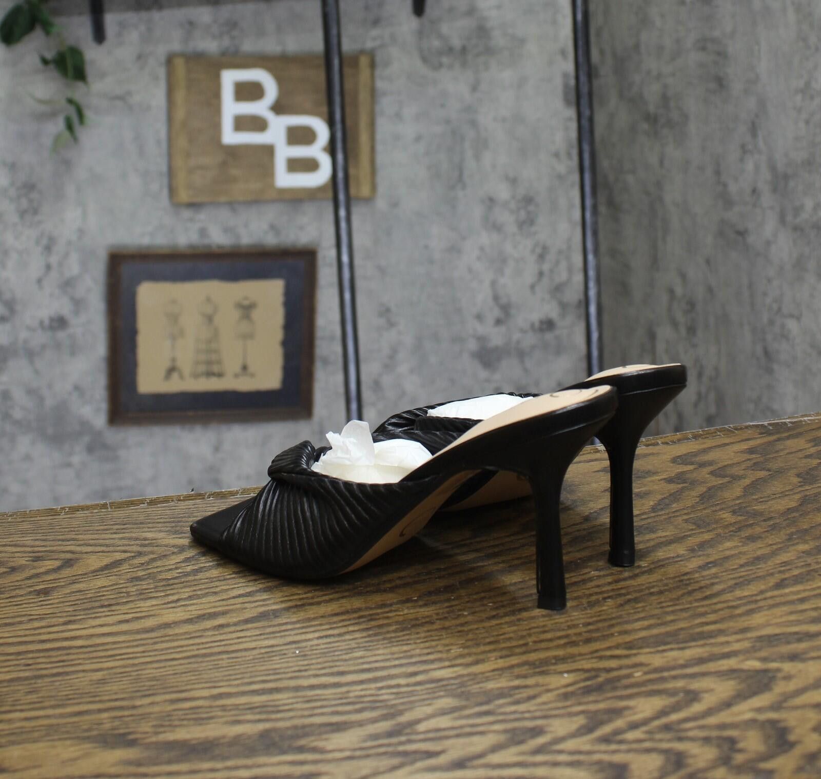 Other Nwt Journee Collection Foam Greer Sandals Heels Black 9.5m Size US 9.5 / IT 39.5 - 2 Thumbnail