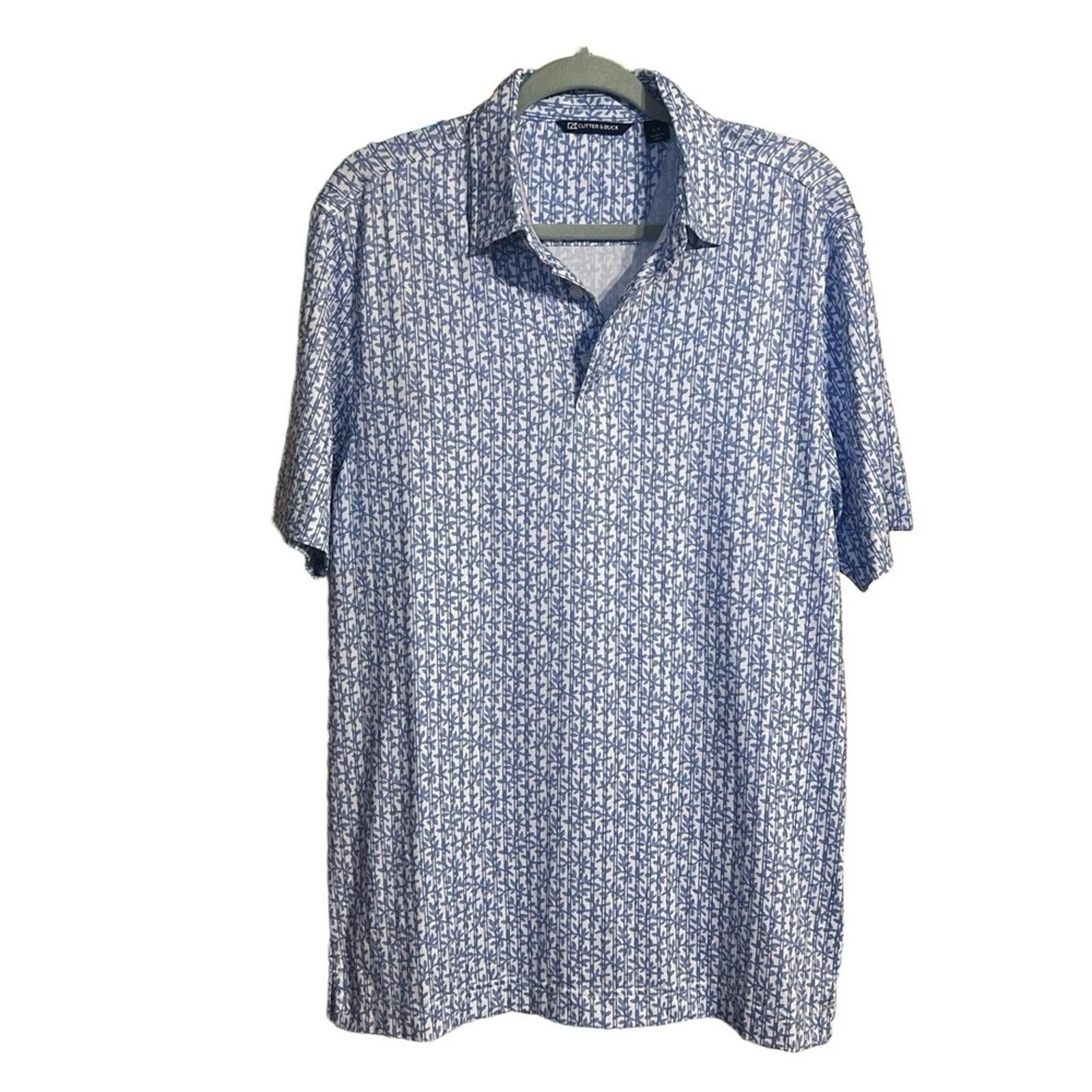 Cutter & Buck CUTTER & BUCK Men's Small Polo White Tour Moisture-Wicking Size US S / EU 44-46 / 1 - 2 Thumbnail
