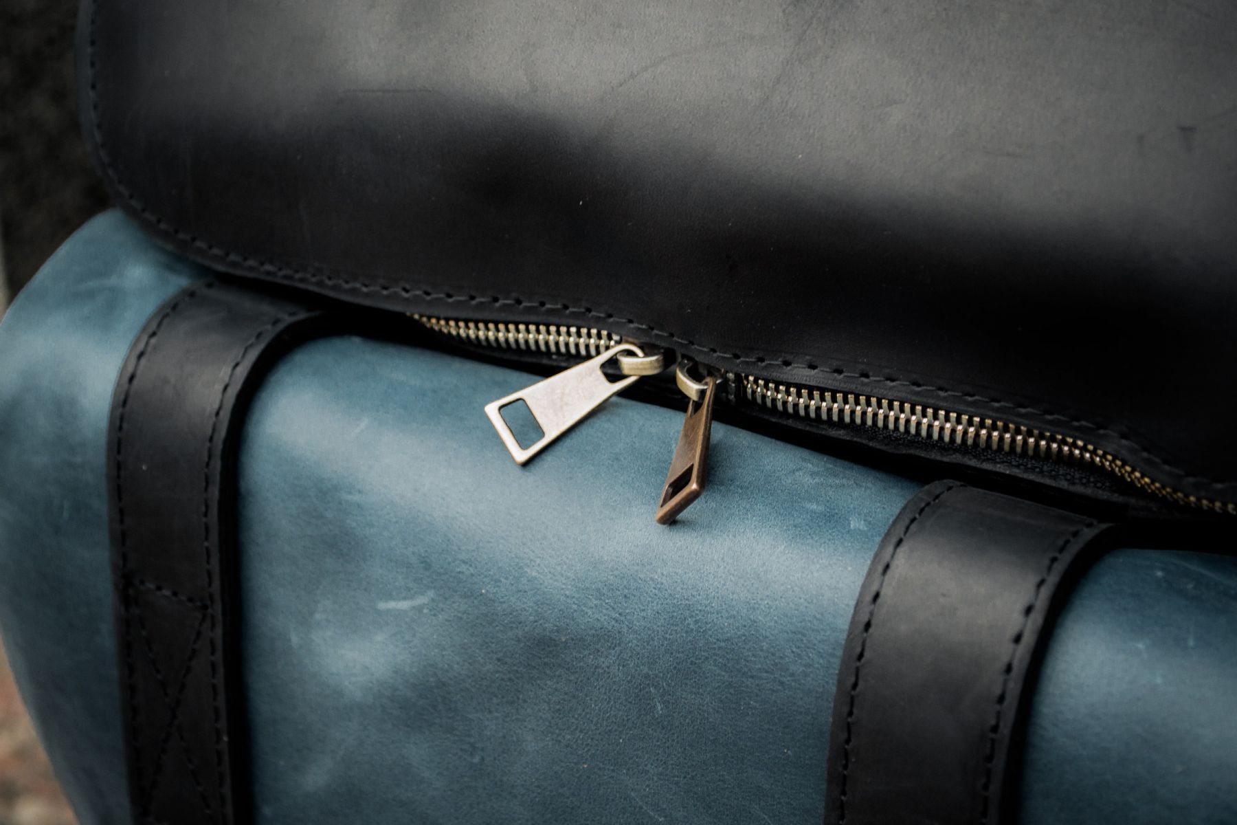 Handmade Genuine Leather Backpack. Laptop backpack. Gift for a man Size ONE SIZE - 8 Thumbnail