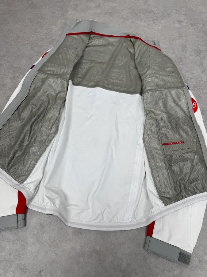 Prada 2003 Prada Luna Rossa Racing Challenge White Jacket Size US XL / EU 56 / 4 - 11 Thumbnail