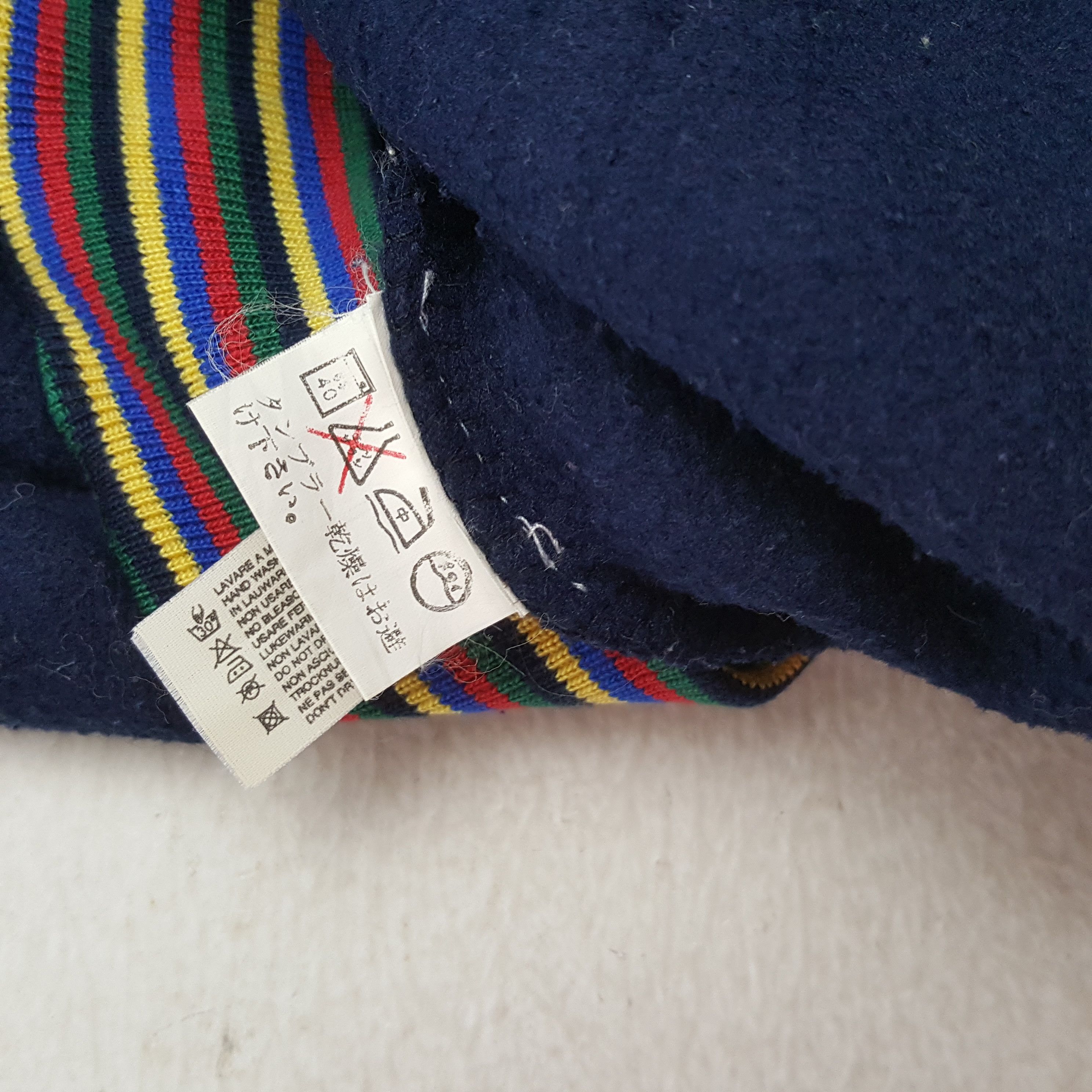 Trussardi × Vintage TRUSSARDI Logo Spellout Colours Design Sweatshirt Size US M / EU 48-50 / 2 - 7 Thumbnail