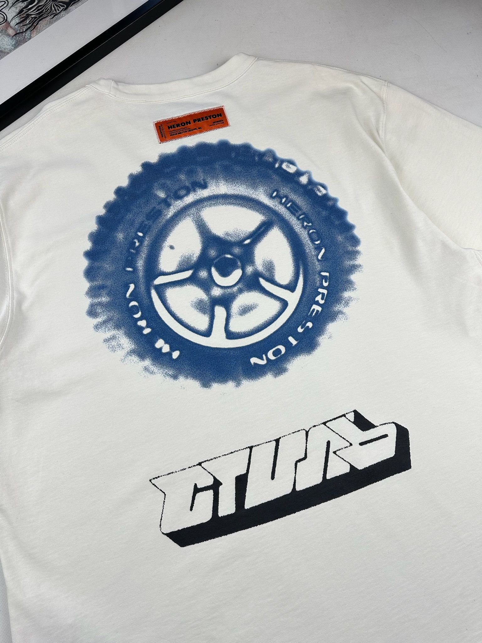 Heron Preston OFF ROAD NYC EMBROIDERED TEE Size US XL / EU 56 / 4 - 6 Thumbnail