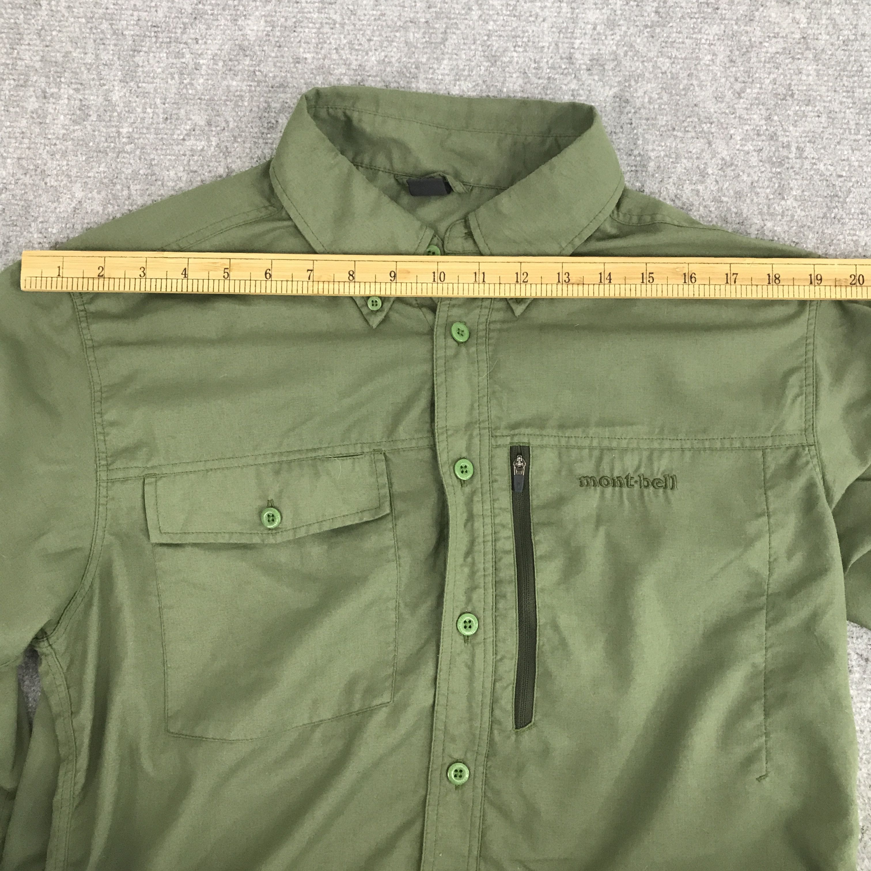 Montbell Rare mont-bell Button Up Shirt Size US M / EU 48-50 / 2 - 7 Thumbnail