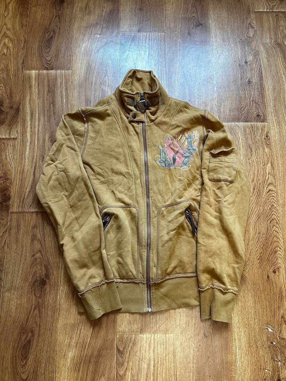 Diesel × Vintage RETRO DIESEL Go East Sexy Girl Zipper Jacket Y2K Style Size US L / EU 52-54 / 3 - 4 Thumbnail