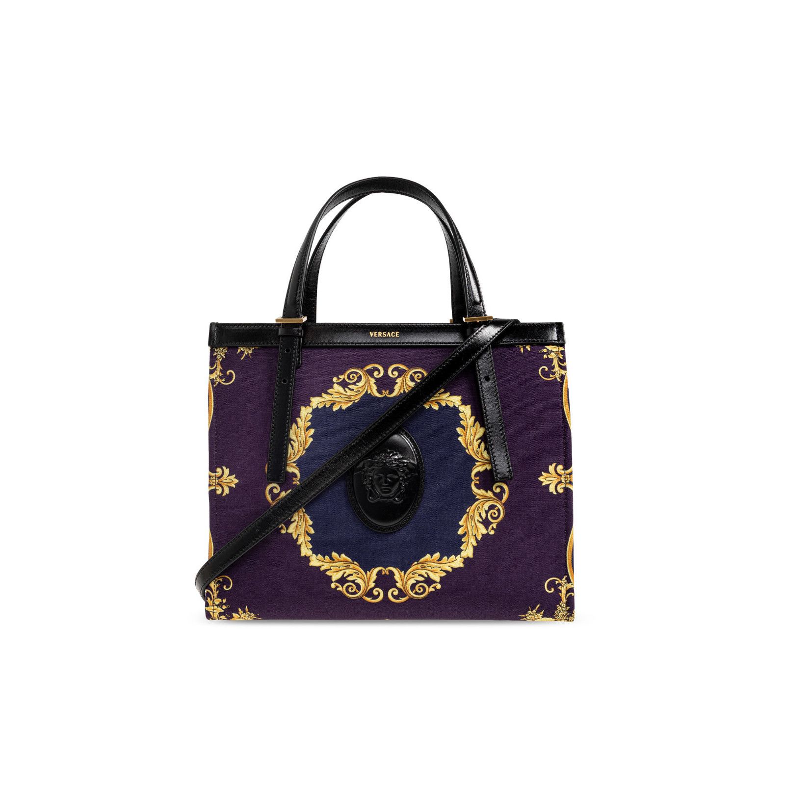 Versace Versace Riviere Purple Tote Bag New & Authentic Size ONE SIZE - 1 Thumbnail