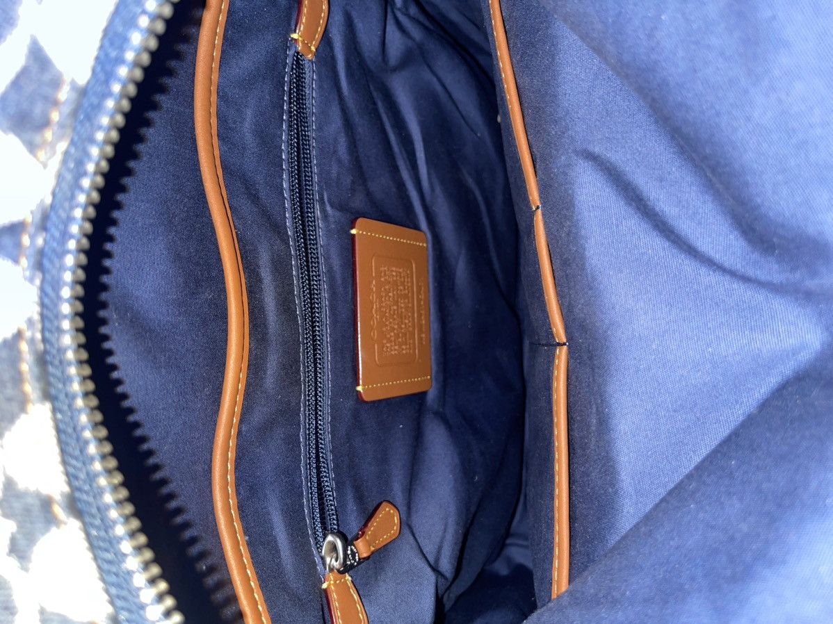 Coach Coach denim backpack (retail was $500) Size 36 - 6 Thumbnail