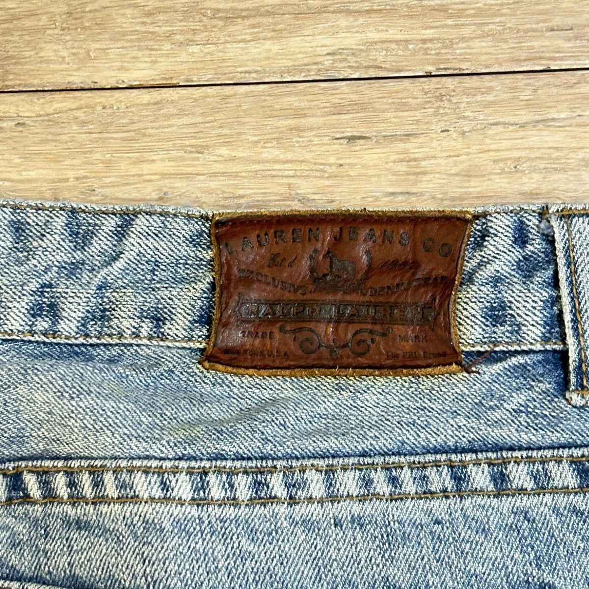 Polo Ralph Lauren Ralph Lauren Denim Pants baggy 10 Y2K Size 32" / US 10 / IT 46 - 6 Thumbnail