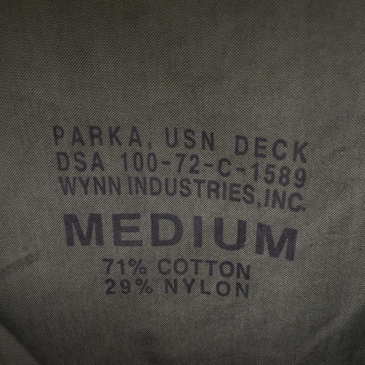 Vintage VERY RARE Vintage 1940 Parka USN Deck Anorak Jacket Size US M / EU 48-50 / 2 - 10 Thumbnail