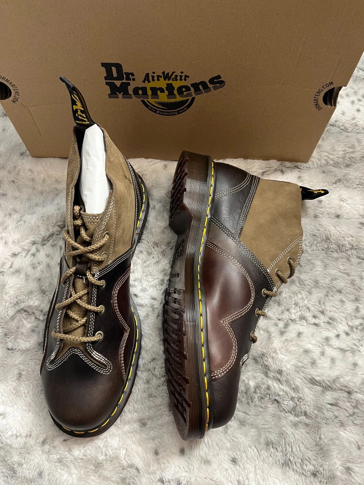 Dr. Martens US M 13 ~ Dr. Martens CHURCH Monkey CHUKKA PATCHWORK Boots Size US 13 / EU 46 - 1 Thumbnail
