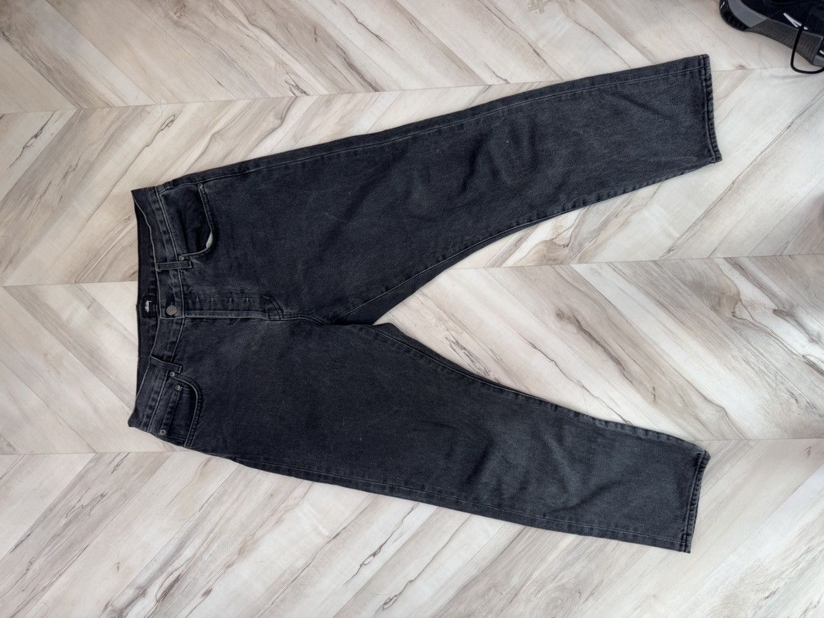 Stussy STUSSY SLIM OL' DENIM JEANS PANTS WASHED BLACK Size US 31 - 1 Thumbnail