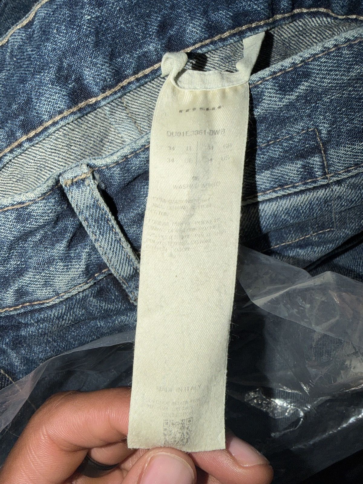 Rick Owens Drkshdw RICK OWENS DRKSHDW DENIM JEANS Size US 34 / EU 50 - 13 Thumbnail