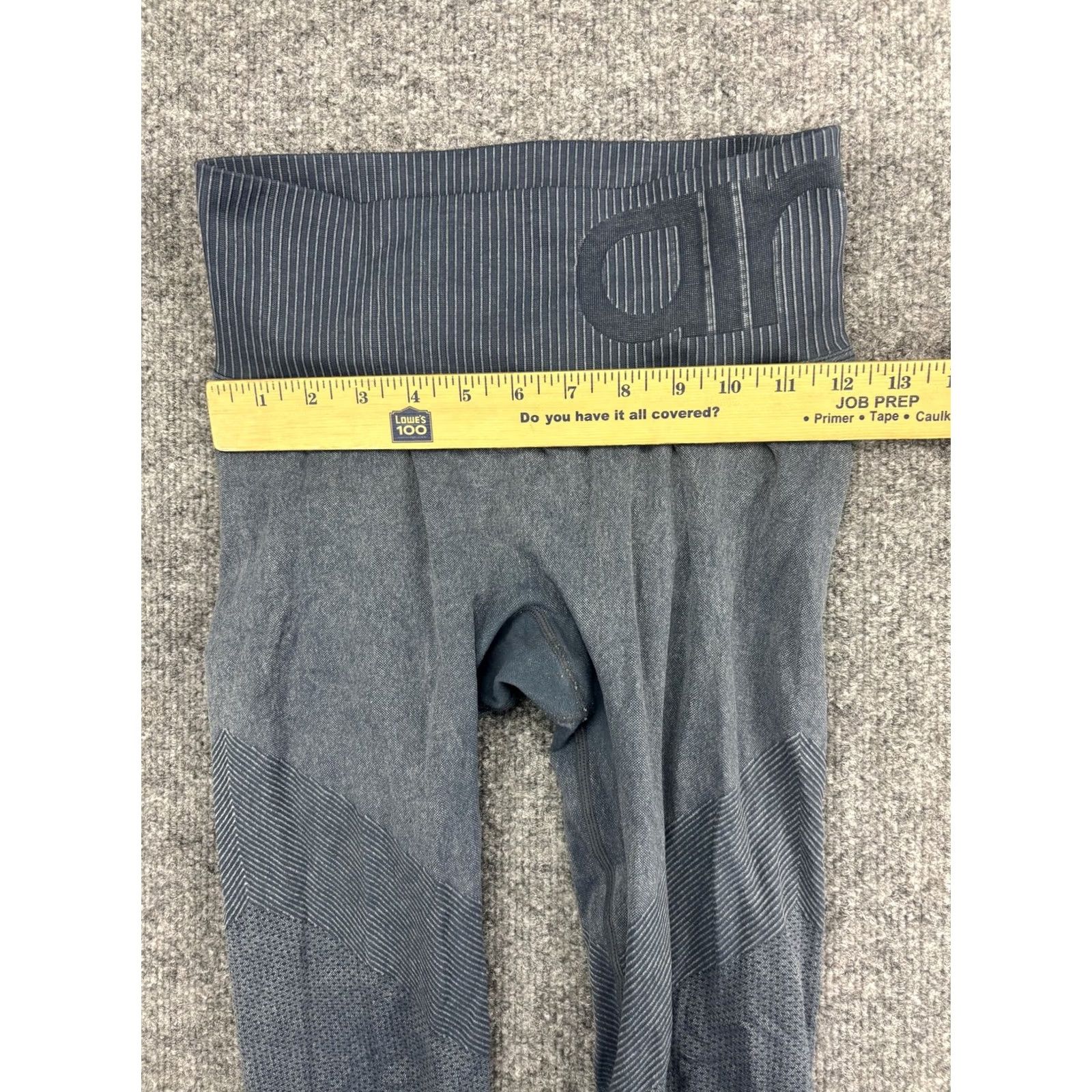 Vintage Aim'n Leggings Womens Small Gray High Rise Ankle Yoga Pants Workout Size 28" / US 6 / IT 42 - 3 Thumbnail