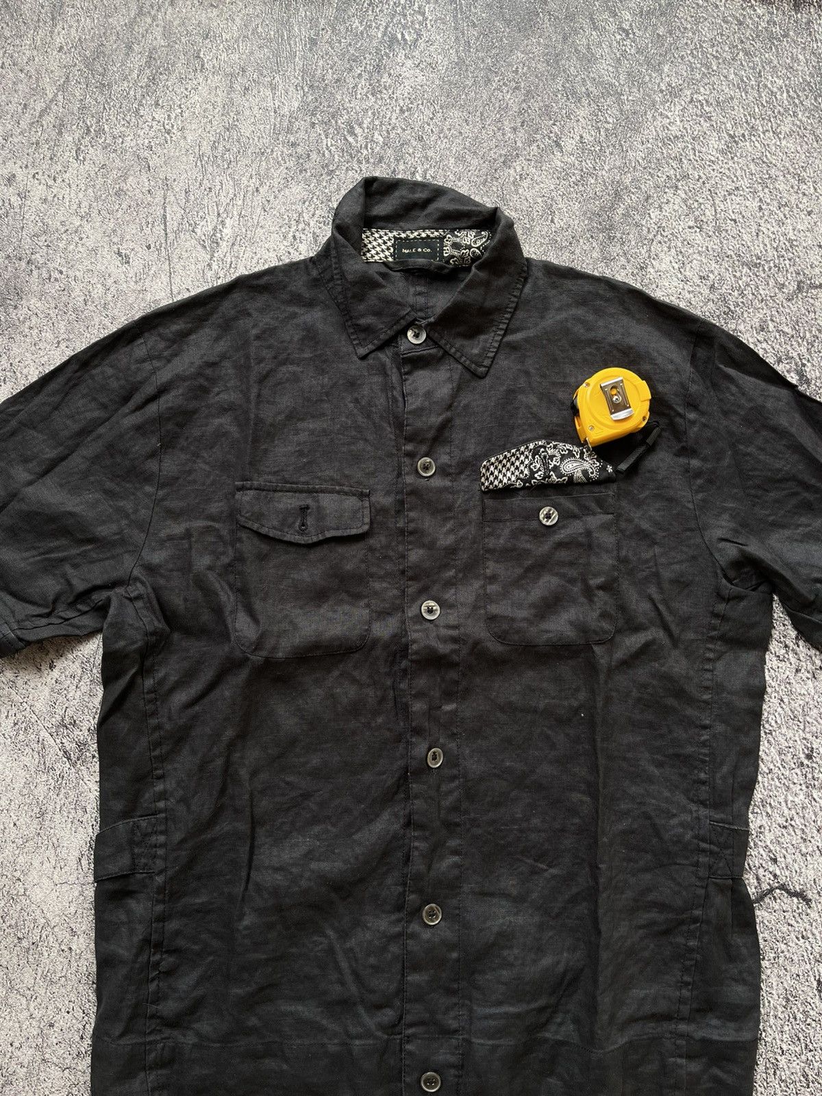 Japanese Brand Y2K Male & Co ifsixwasnine paisley shirt Size US L / EU 52-54 / 3 - 2 Thumbnail