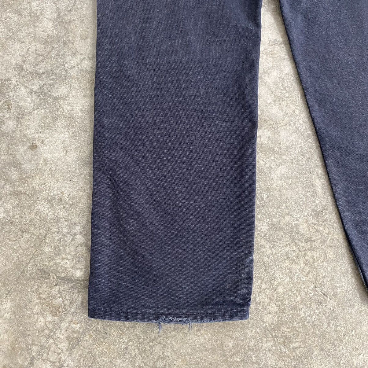 Carhartt Vintage Carhartt Faded Midnight Blue Carpenter Pants Size US 31 - 20 Thumbnail