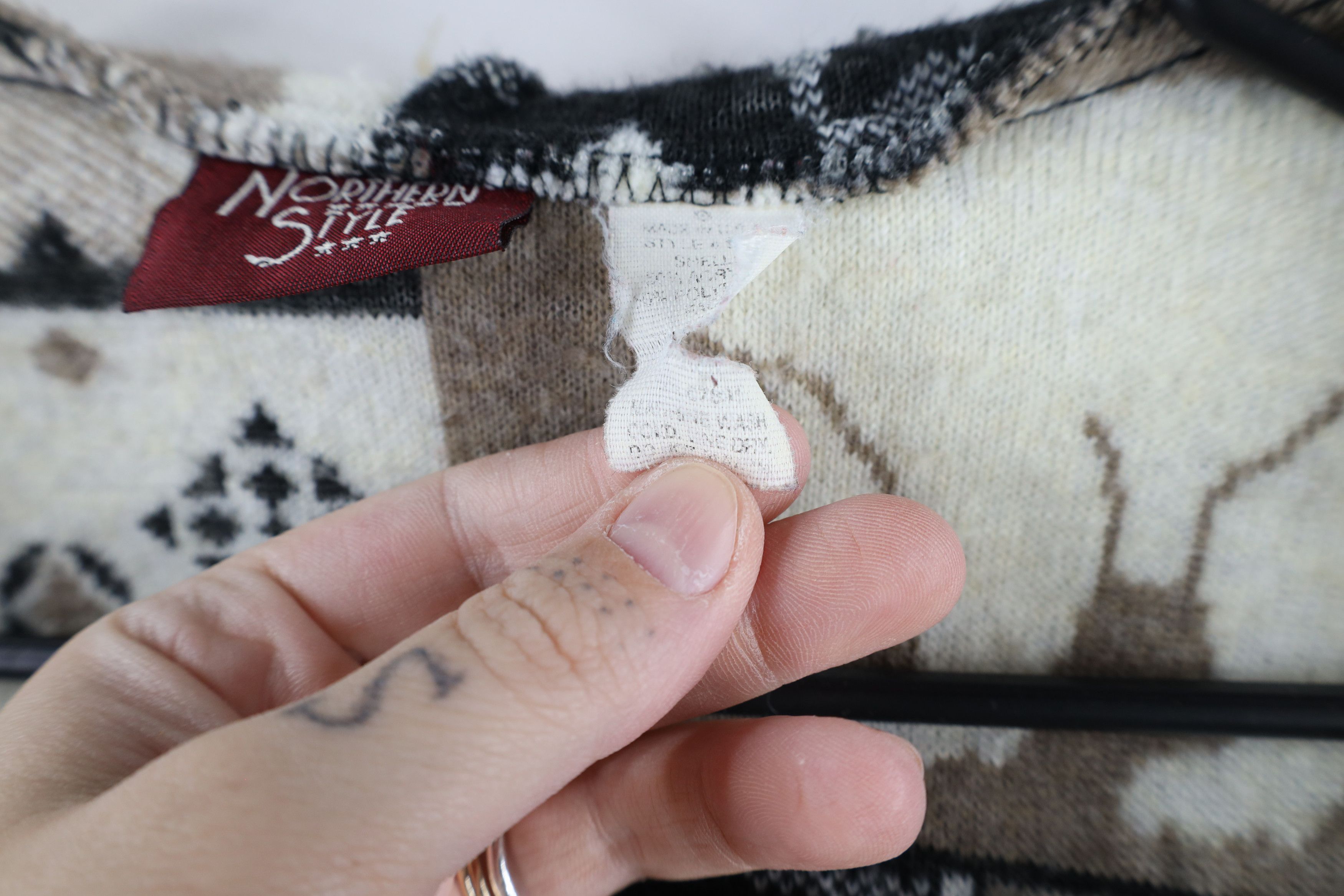 Vintage Vintage 90s Streetwear Bear All Over Print Fleece Jacket Size US S / EU 44-46 / 1 - 12 Thumbnail