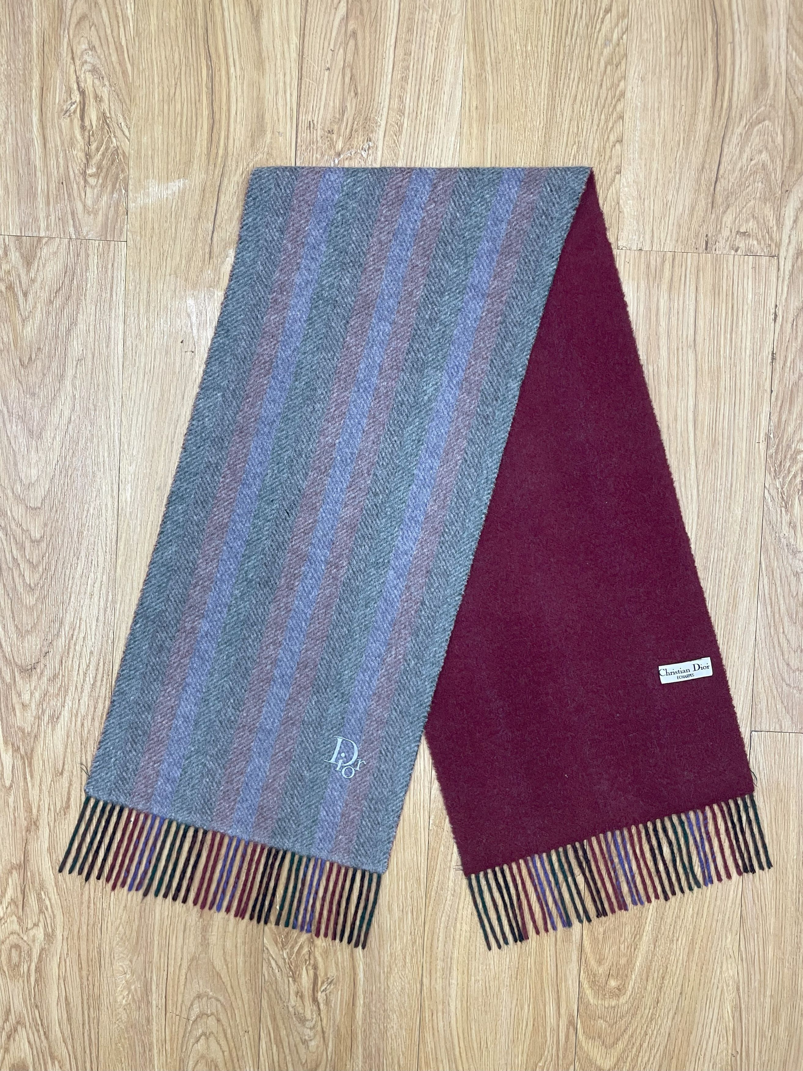 Christian Dior Monsieur Cristian Dior Scarf / Muffler - 6209 Size ONE SIZE - 5 Thumbnail