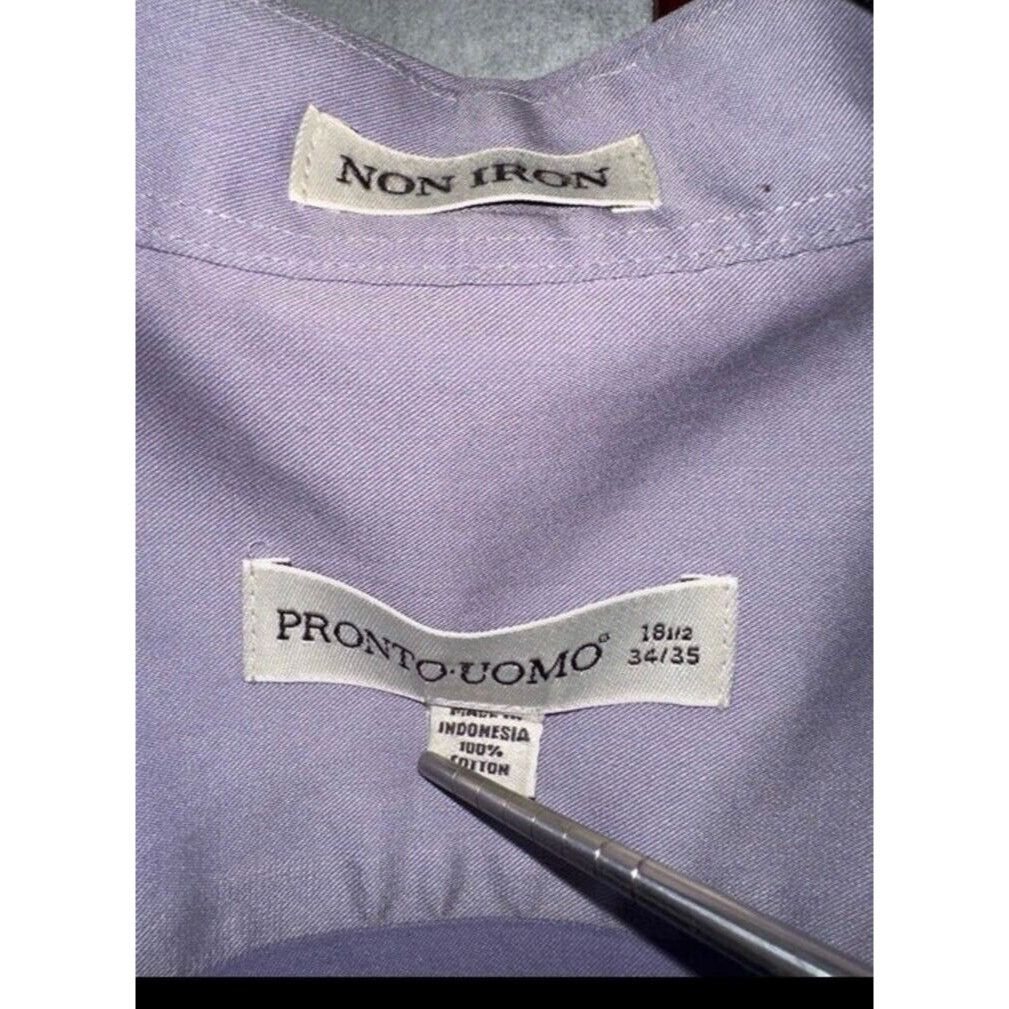 Other David Taylor PRONOT UOMO Shirts Long Sleeve Dress Button Up Size US M / EU 48-50 / 2 - 2 Thumbnail