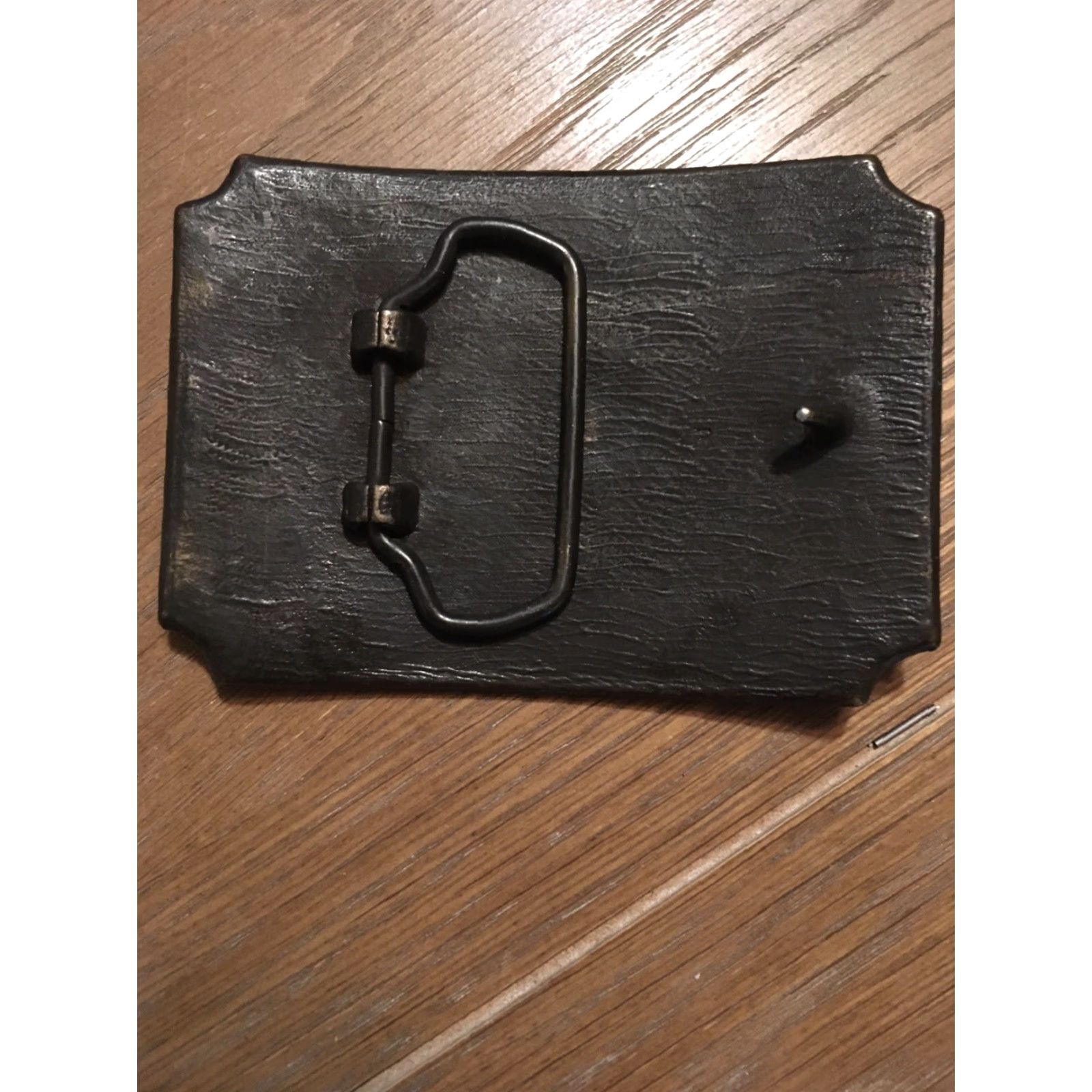 Vintage VINTAGE Cowboy & Covered Wagons Belt Buckle Size ONE SIZE - 4 Thumbnail