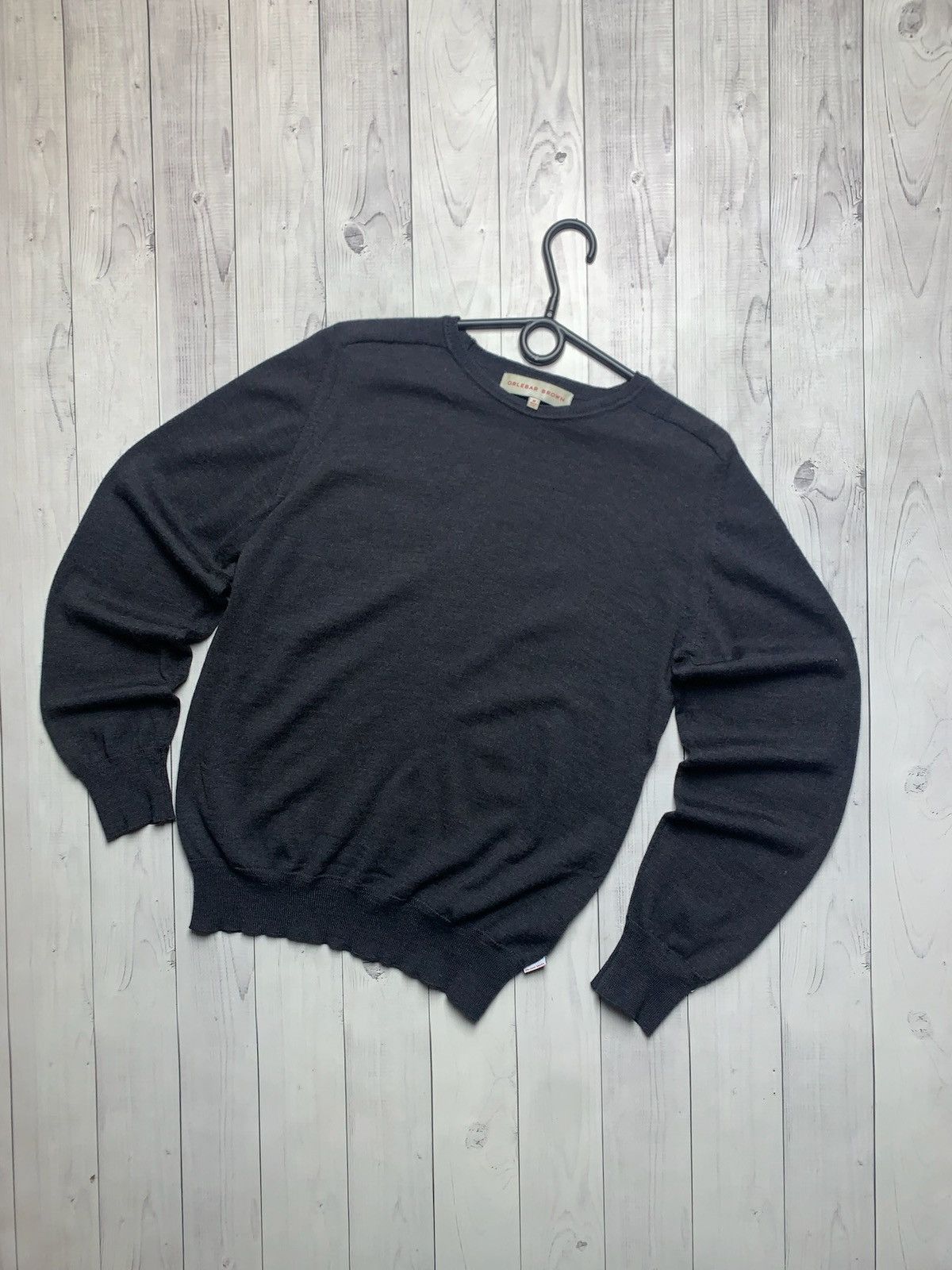 Orlebar Brown × Vintage Vintage Orlebar Brown sweater size M grey Size US M / EU 48-50 / 2 - 1 Thumbnail