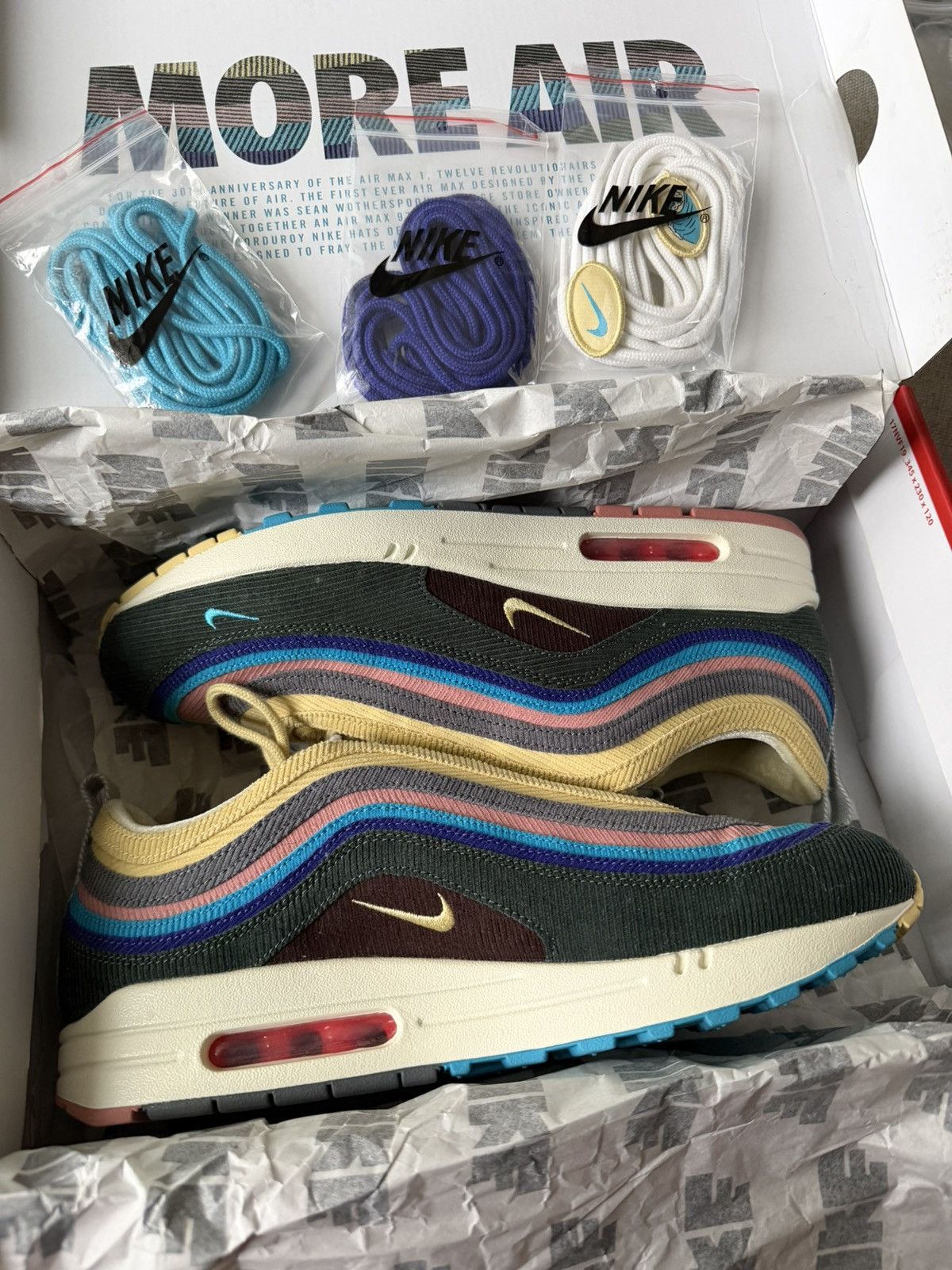 Nike Nike Air Max 1/97 Sean Wotherspoon Size 10.5 VNDS Size US 10.5 / EU 43-44 - 2 Thumbnail