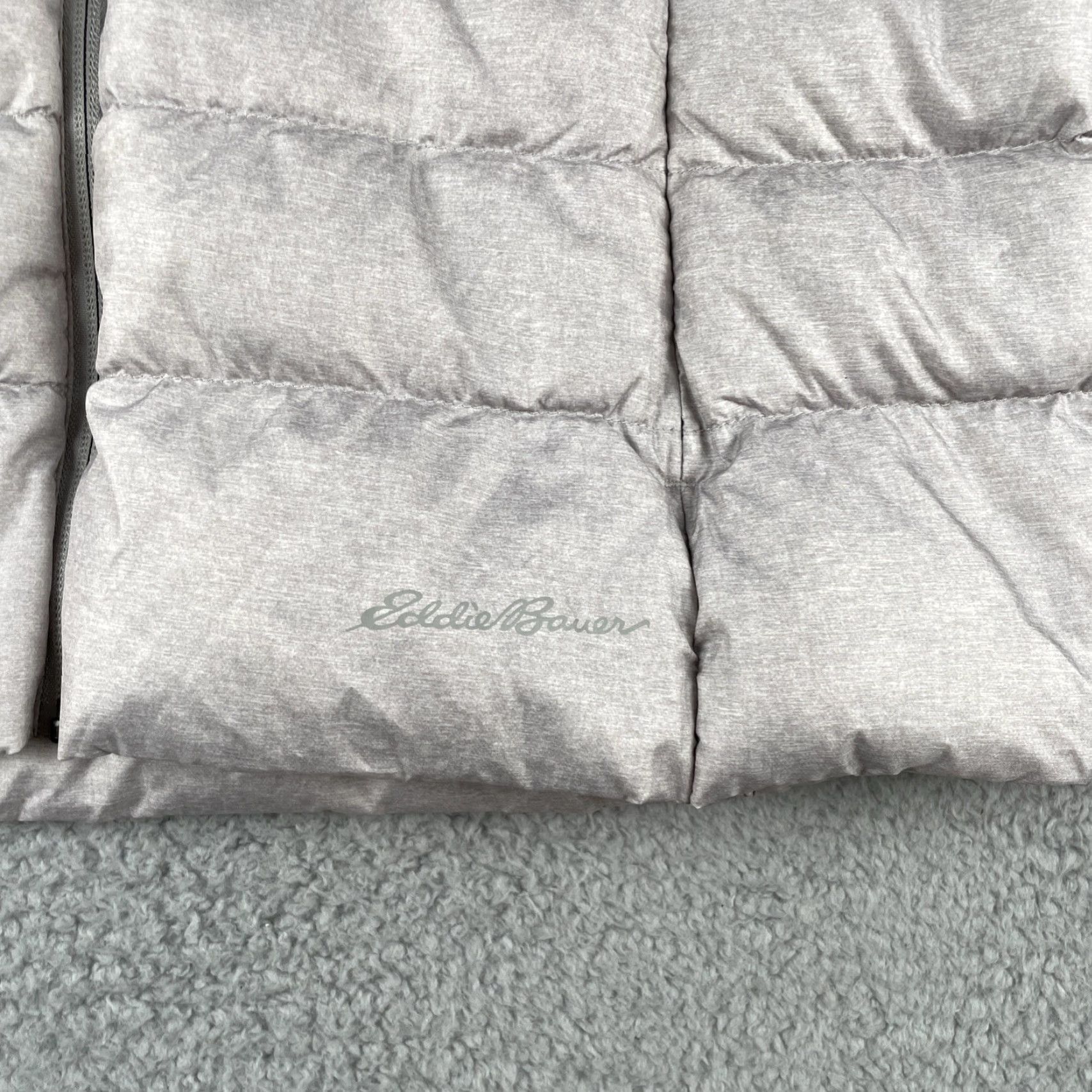 Eddie Bauer VINTAGE Eddie Bauer Puffer Jacket Iridescent Stone Gray EB650 Women’s Large Size L / US 10 / IT 46 - 6 Thumbnail