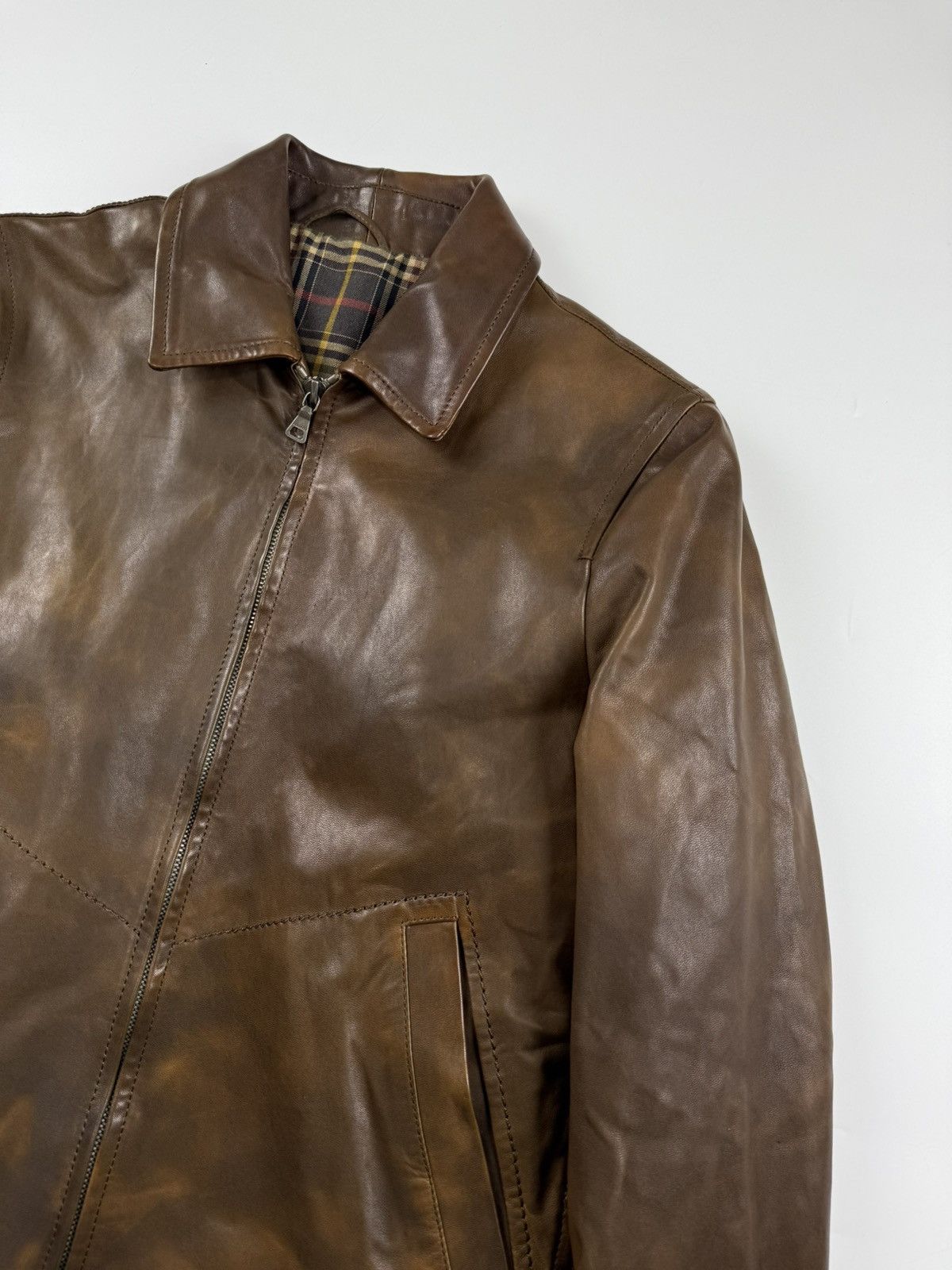 JIL SANDER by Raf simons 09aw レザージャケット Jil Sander By Raf Simons Leather Jacket SS 2012 – Vintage TTS