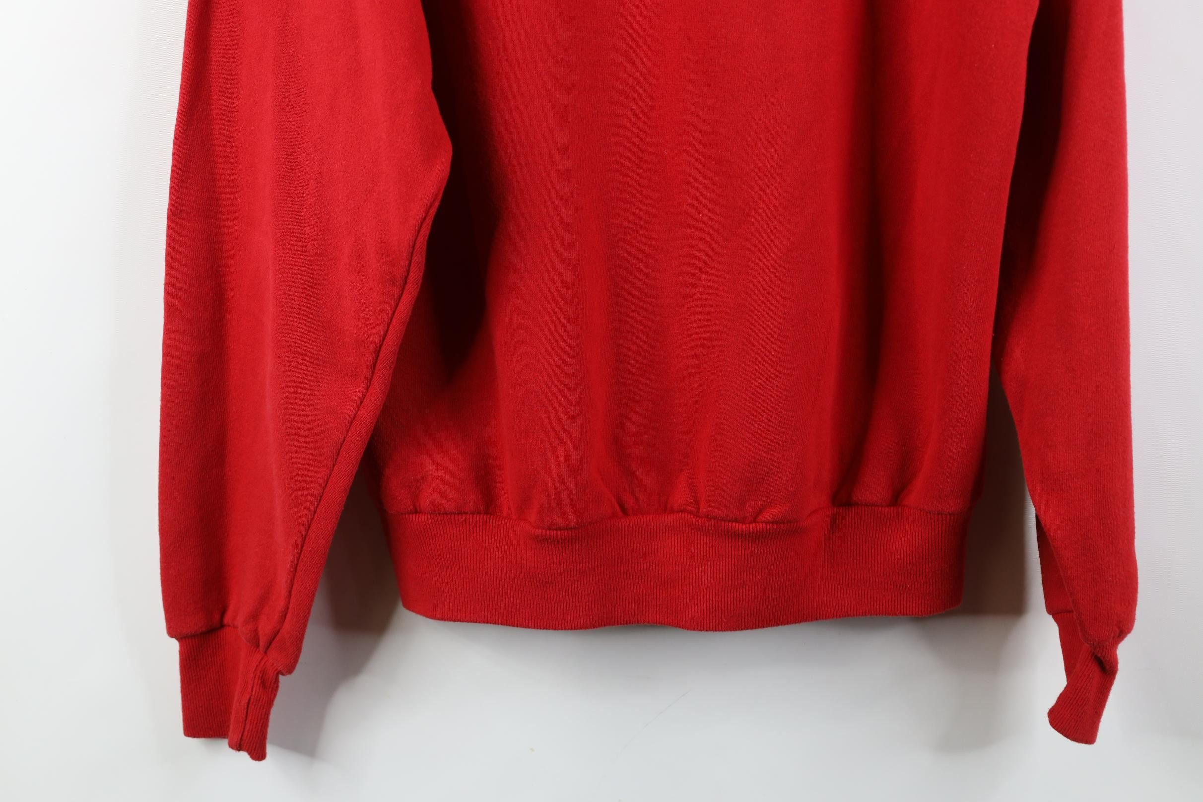 Vintage Vintage 90s Streetwear Christmas Snowman Collared Sweatshirt Size M / US 6-8 / IT 42-44 - 16 Thumbnail
