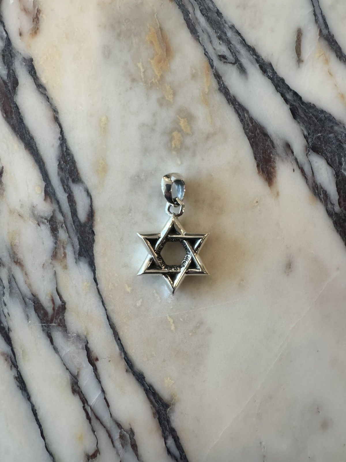 Chrome Hearts Chrome Hearts Sterling Silver Star of David Charm Pendant Size ONE SIZE - 3 Thumbnail