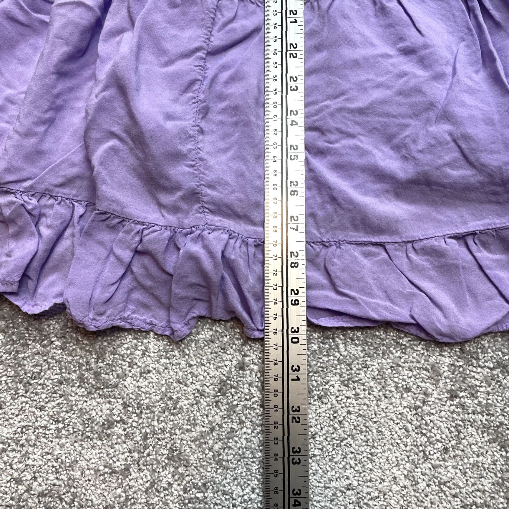American Eagle Outfitters American Eagle Outfitters Tank Dress Sleeveless Purple One Size Juniors Women Knee Length Dress Tunic Size ONE SIZE - 3 Thumbnail