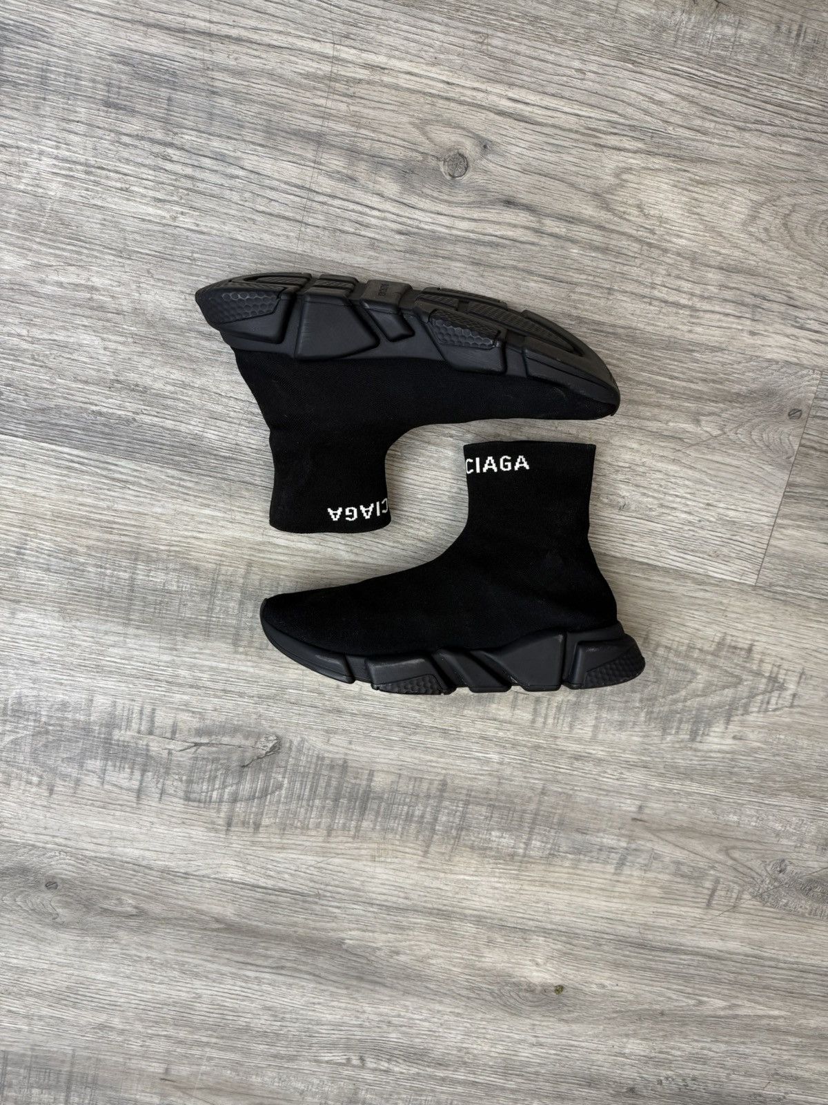 Balenciaga Balenciaga Sock Runner - Black Size US 10 / EU 43 - 3 Thumbnail