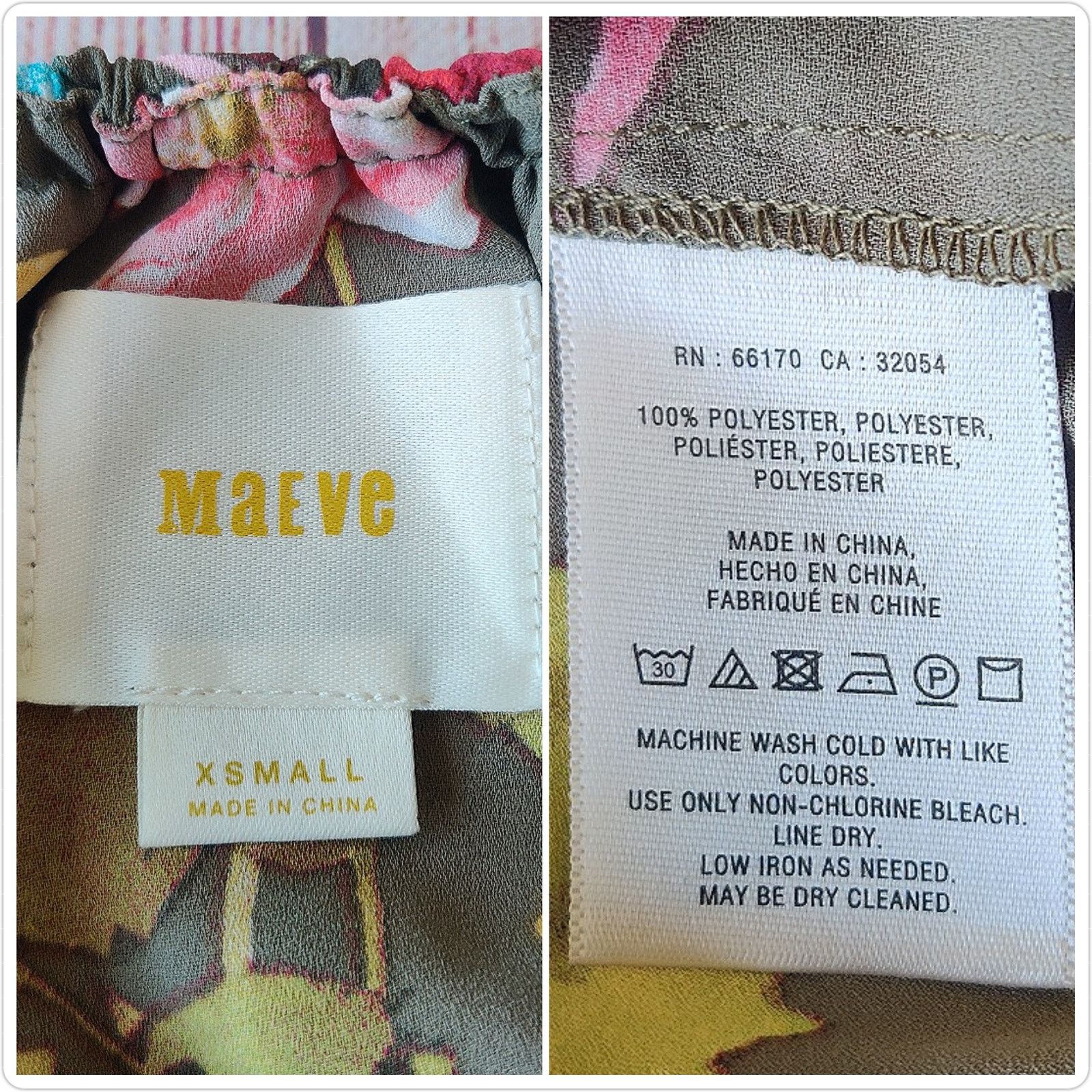Anthropologie Anthropologie Maeve Vallita Off-The-Shoulder Blouse sz XS Size XS / US 0-2 / IT 36-38 - 5 Thumbnail