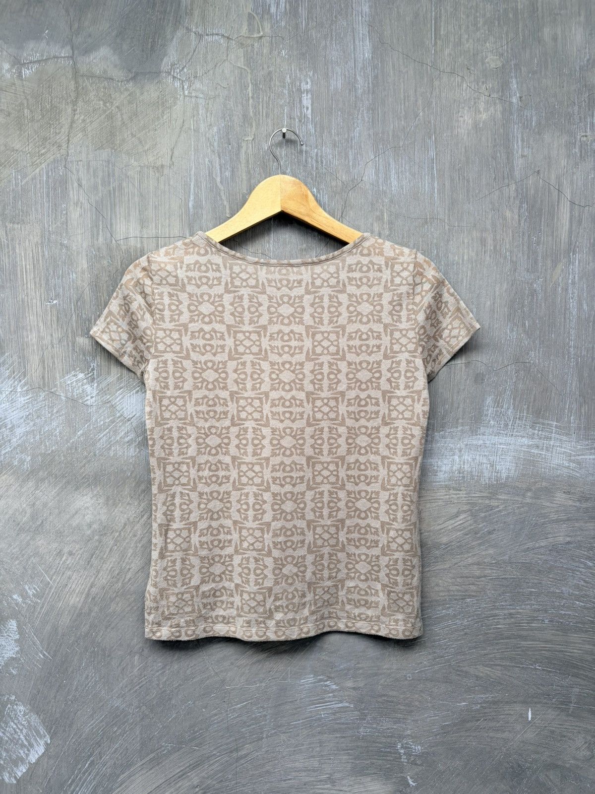 yoshie inaba Yoshie Inaba Tessellated Geometric Pattern T-Shirt Size S / US 4 / IT 40 - 7 Thumbnail