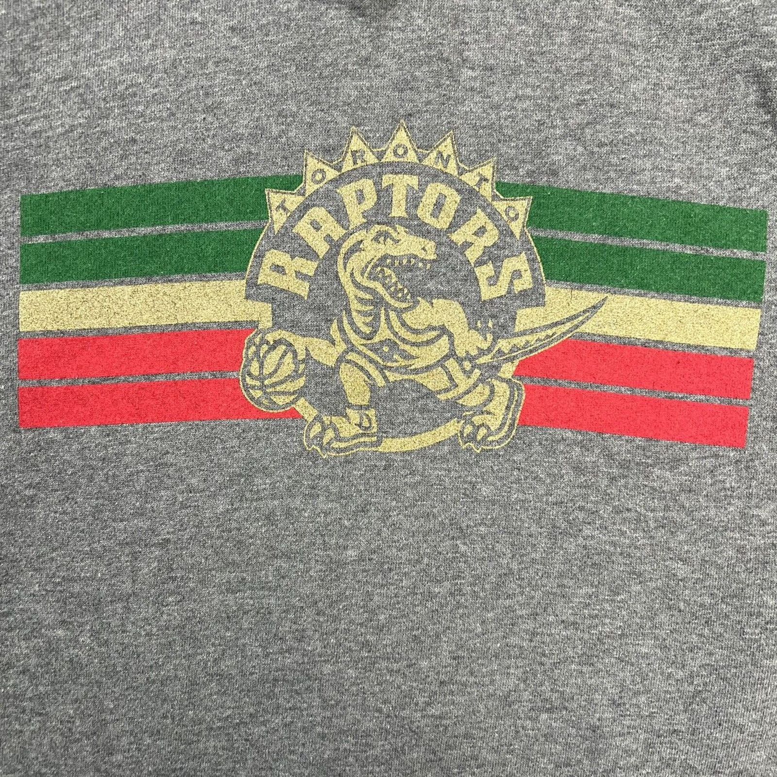 Mitchell & Ness × NBA × Vintage Mitchell & Ness Toronto Raptors Hoodie Basketball Pullover Size US M / EU 48-50 / 2 - 2 Thumbnail