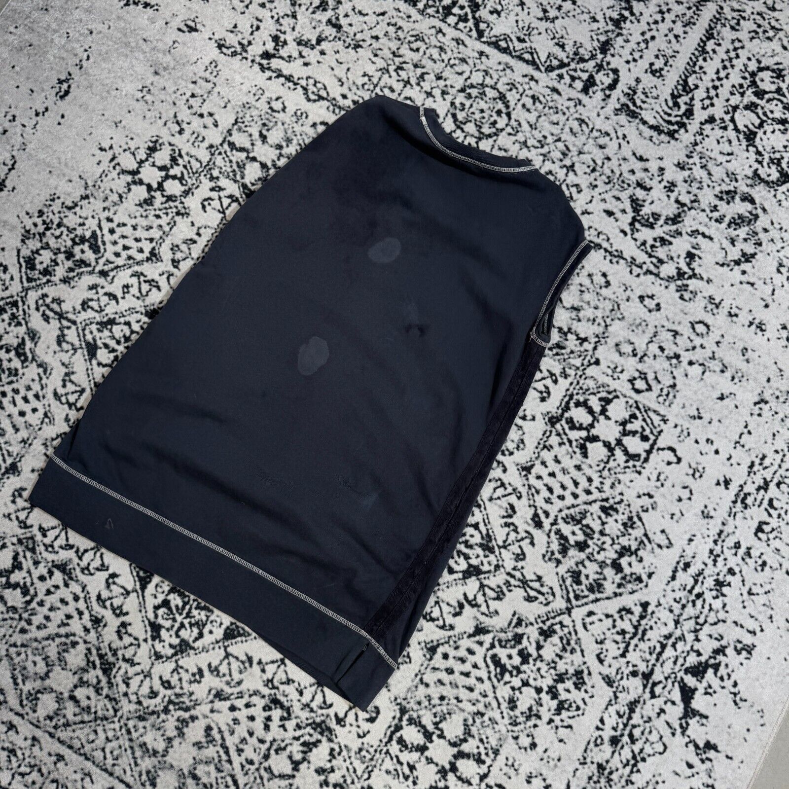 Vintage Acne Navy Blue Cotton Vest Sweatshirt Size L Y2k Runway Size US L / EU 52-54 / 3 - 10 Thumbnail