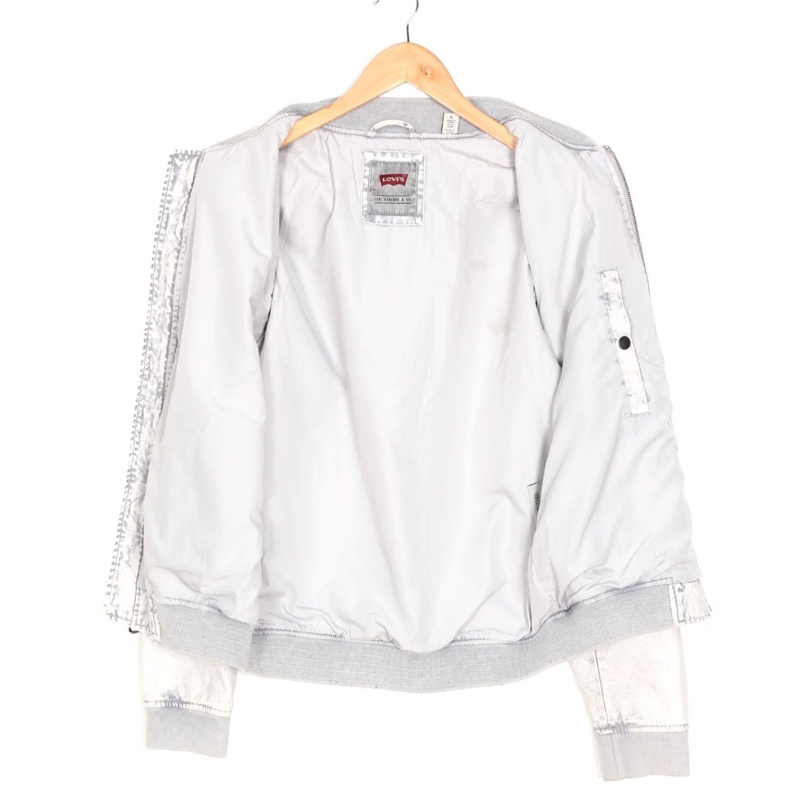 Levi's LEVI’S Denim Bomber Jacket Grey Men Size S MJ6603 Size US S / EU 44-46 / 1 - 5 Thumbnail
