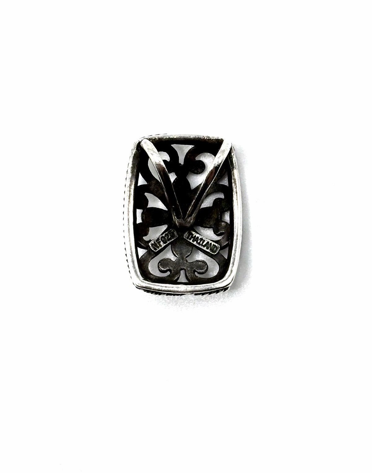 Sterling Silver .925 Sterling Silver Thai Scroll Slide Pendant Size ONE SIZE - 2 Thumbnail