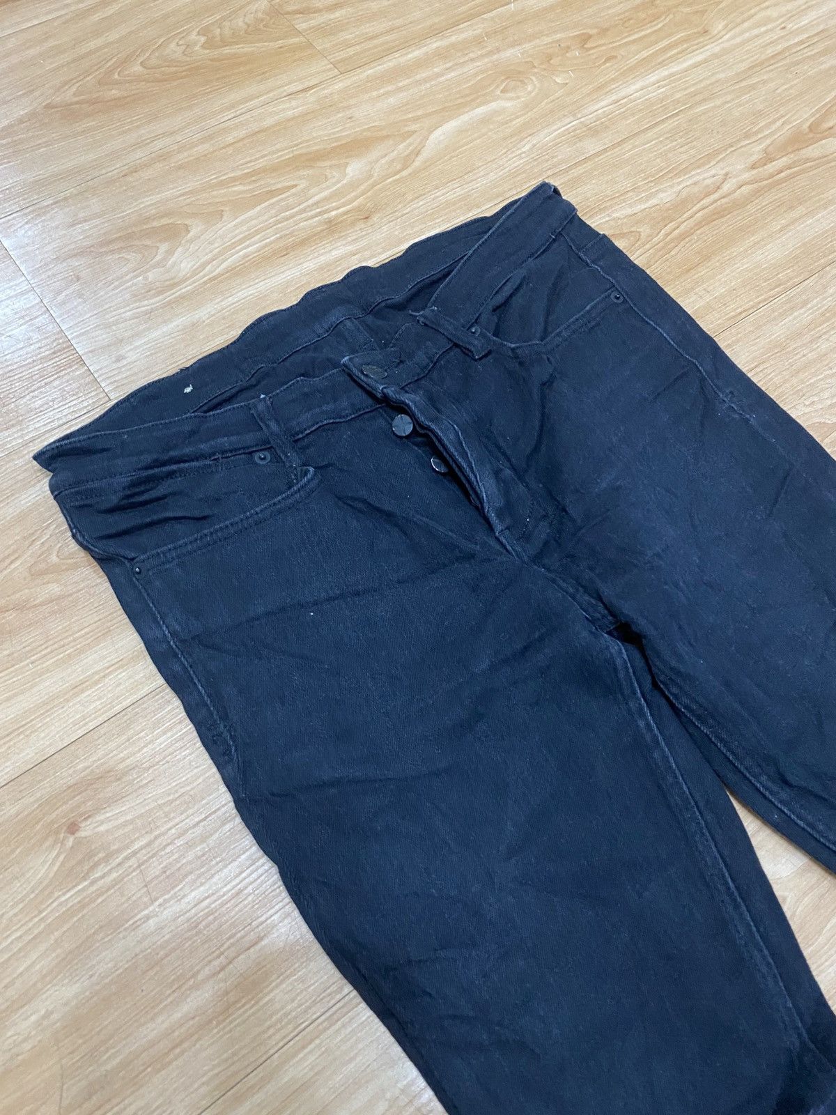 Ksubi Ksubi skinny black jeans distressed style strech material Size US 33 - 5 Thumbnail