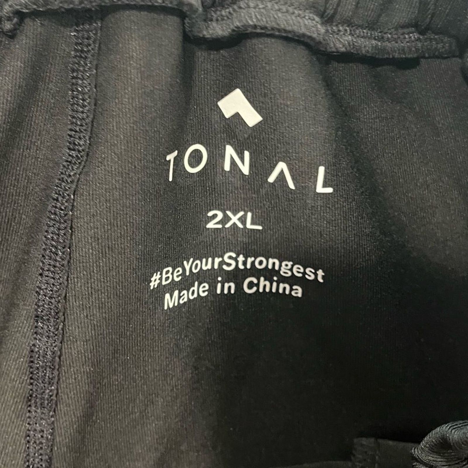 Vintage NWOT Tonal High Rise Athletic Jogger Pants Black Size 2X Size 35" - 5 Thumbnail