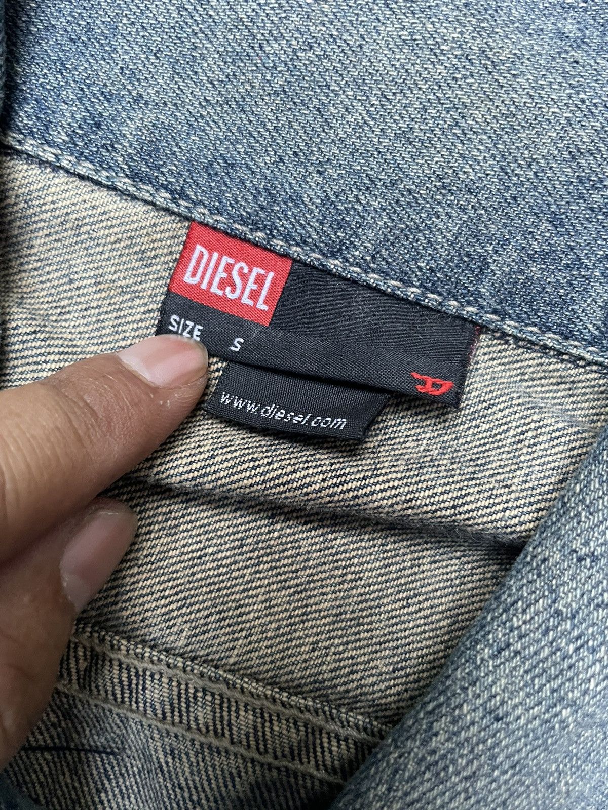 Diesel Vintage Diesel Denim Jacket Size US S / EU 44-46 / 1 - 11 Thumbnail