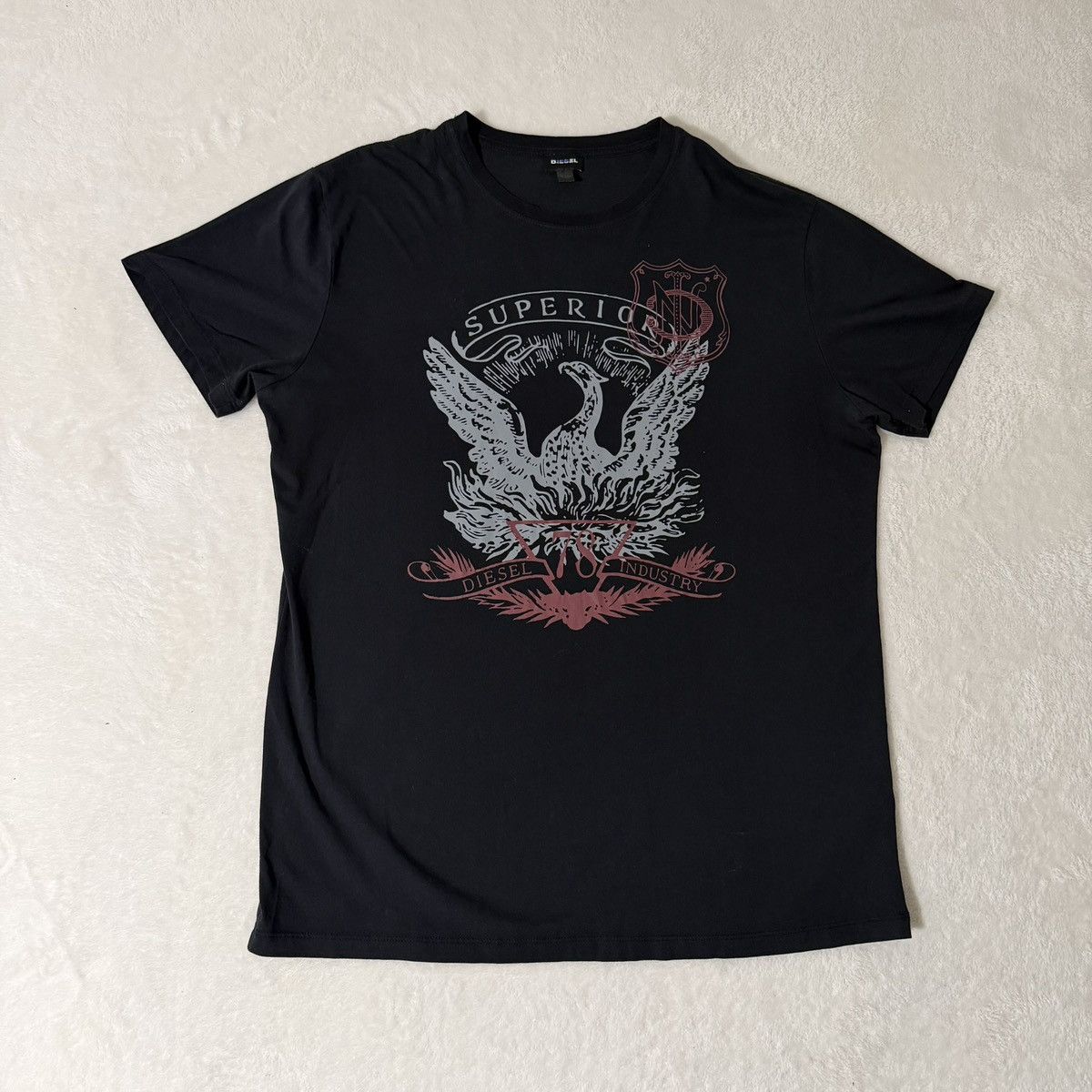 Diesel Diesel Superior Industry Graphic T-Shirt Size US M / EU 48-50 / 2 - 1 Thumbnail