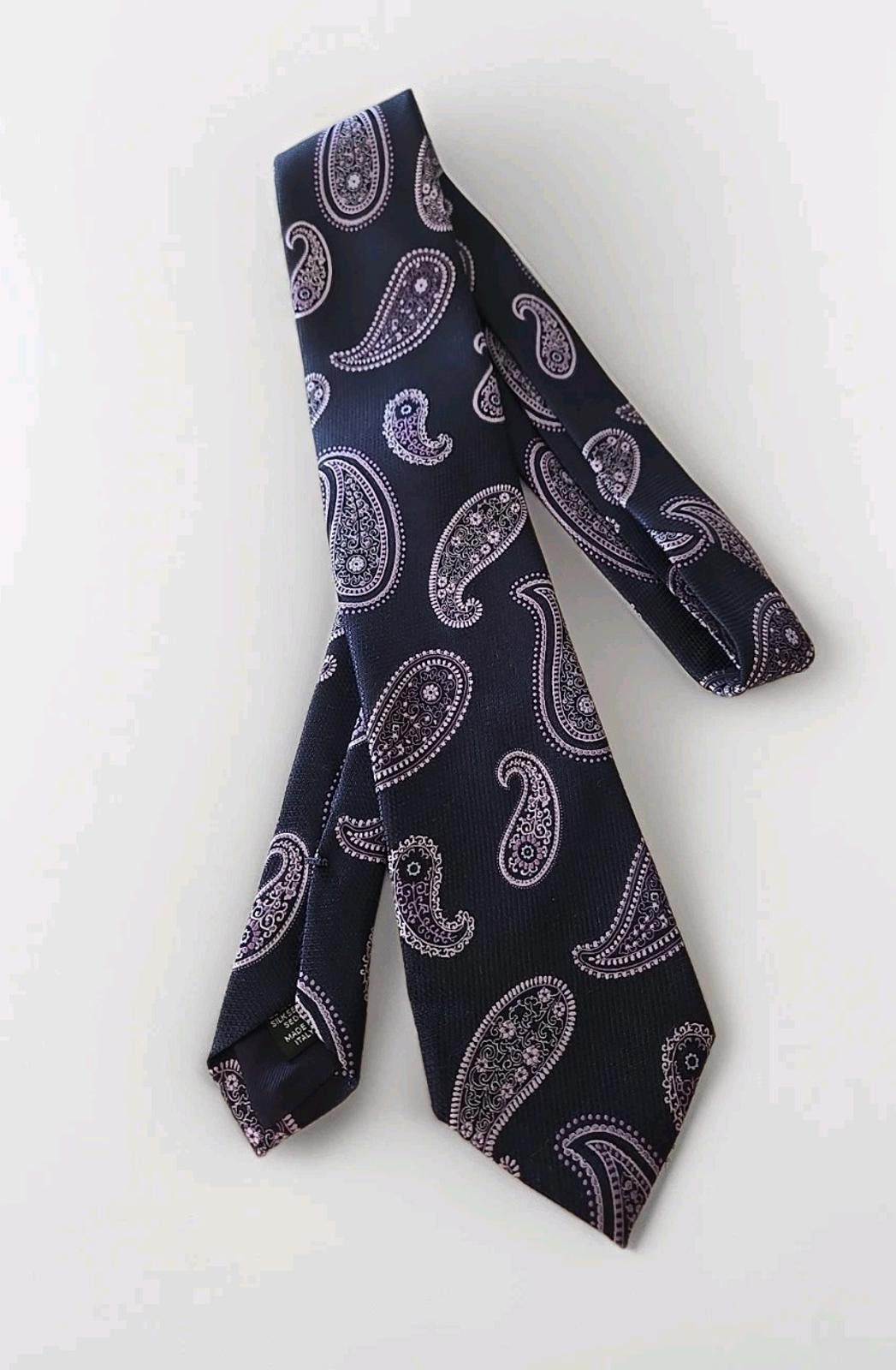 Ermenegildo Zegna ERMENEGILDO ZEGNA Luxury Silk NeckTie Paisley Design New Size ONE SIZE - 4 Thumbnail
