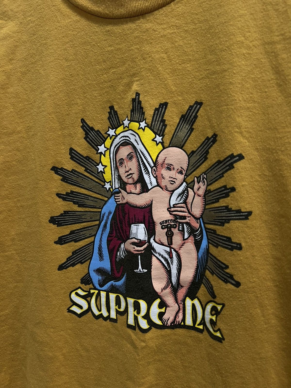 Supreme Supreme Jesus Blood Tee Size US M / EU 48-50 / 2 - 3 Thumbnail