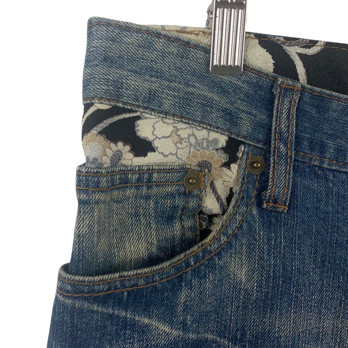 If Six Was Nine × Japanese Brand JAPANESEBRAND Sukajan japanese culture jeans Size US 34 / EU 50 - 6 Thumbnail