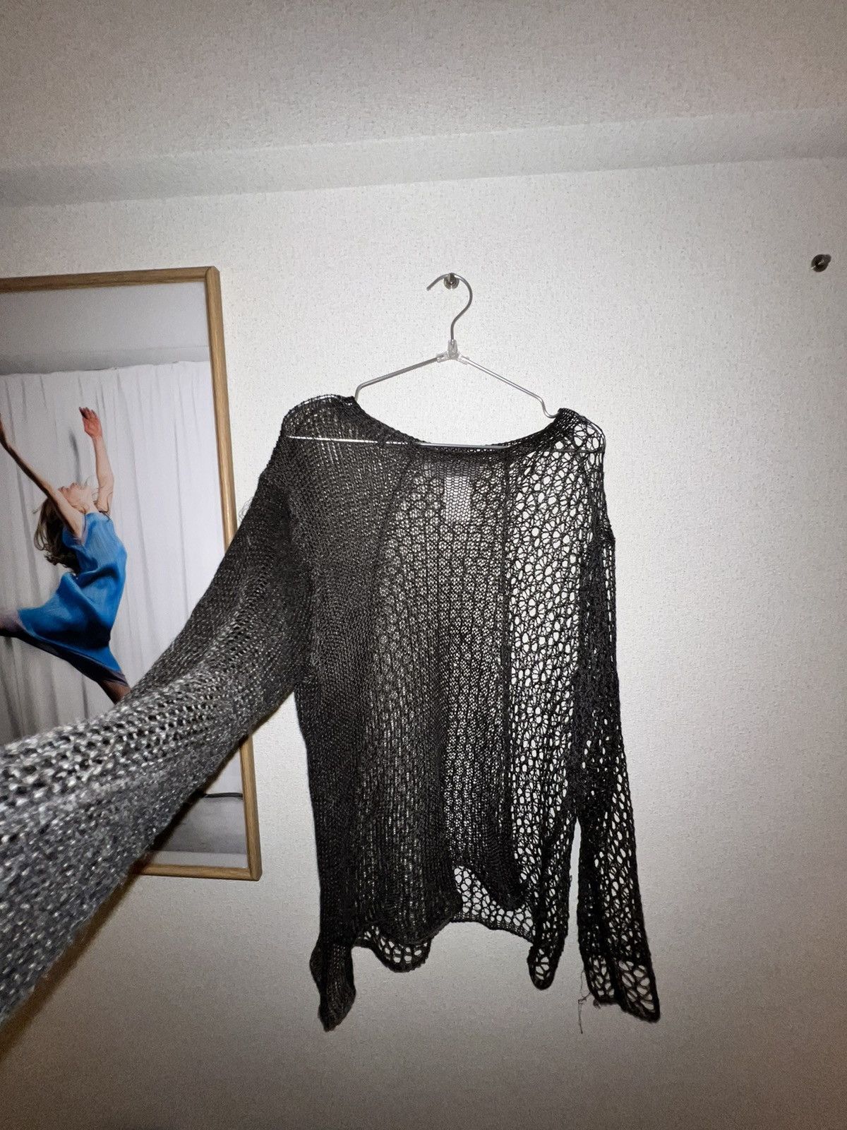 Yohji Yamamoto Yohji Yamamoto Fishnet Longsleeve SS2010 Size US L / EU 52-54 / 3 - 4 Thumbnail