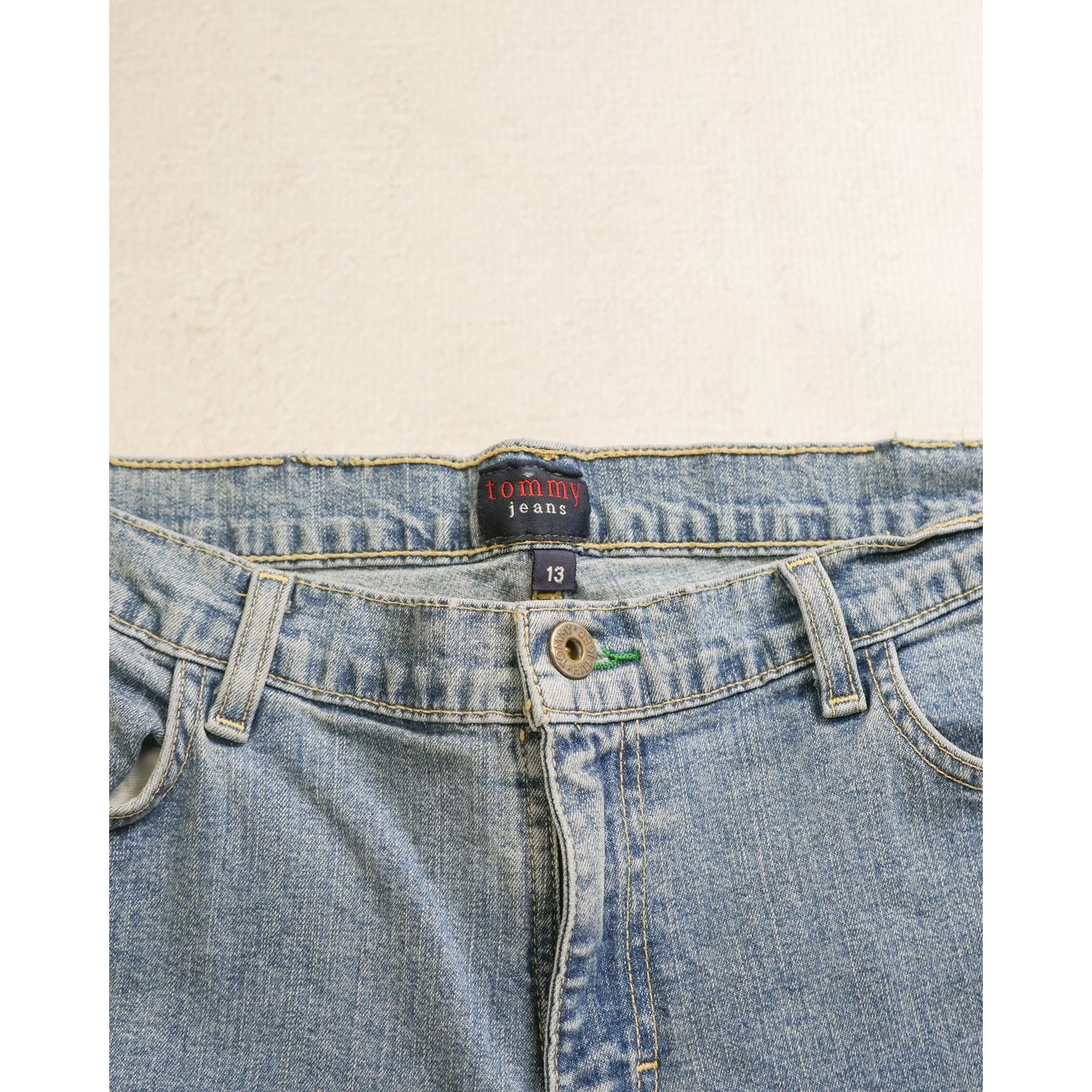 Tommy Hilfiger Vintage 00s Tommy Hilfiger Blue Flare Jeans - Women's 34x30 Size 34" / US 12 / IT 48 - 3 Thumbnail