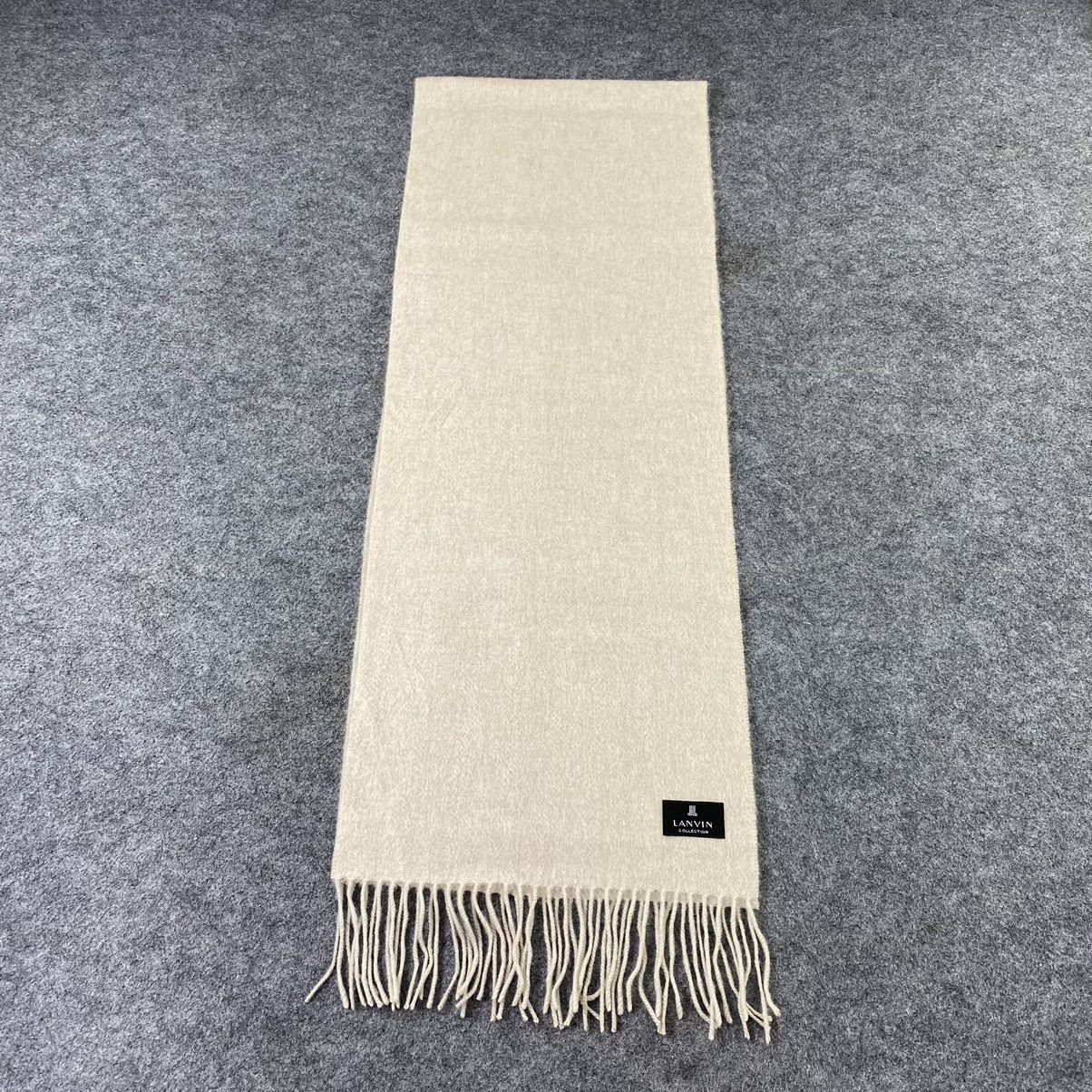 Lanvin × Vintage Lanvin Muffler / Scarf / Neckwear - T1308 Size ONE SIZE - 3 Thumbnail