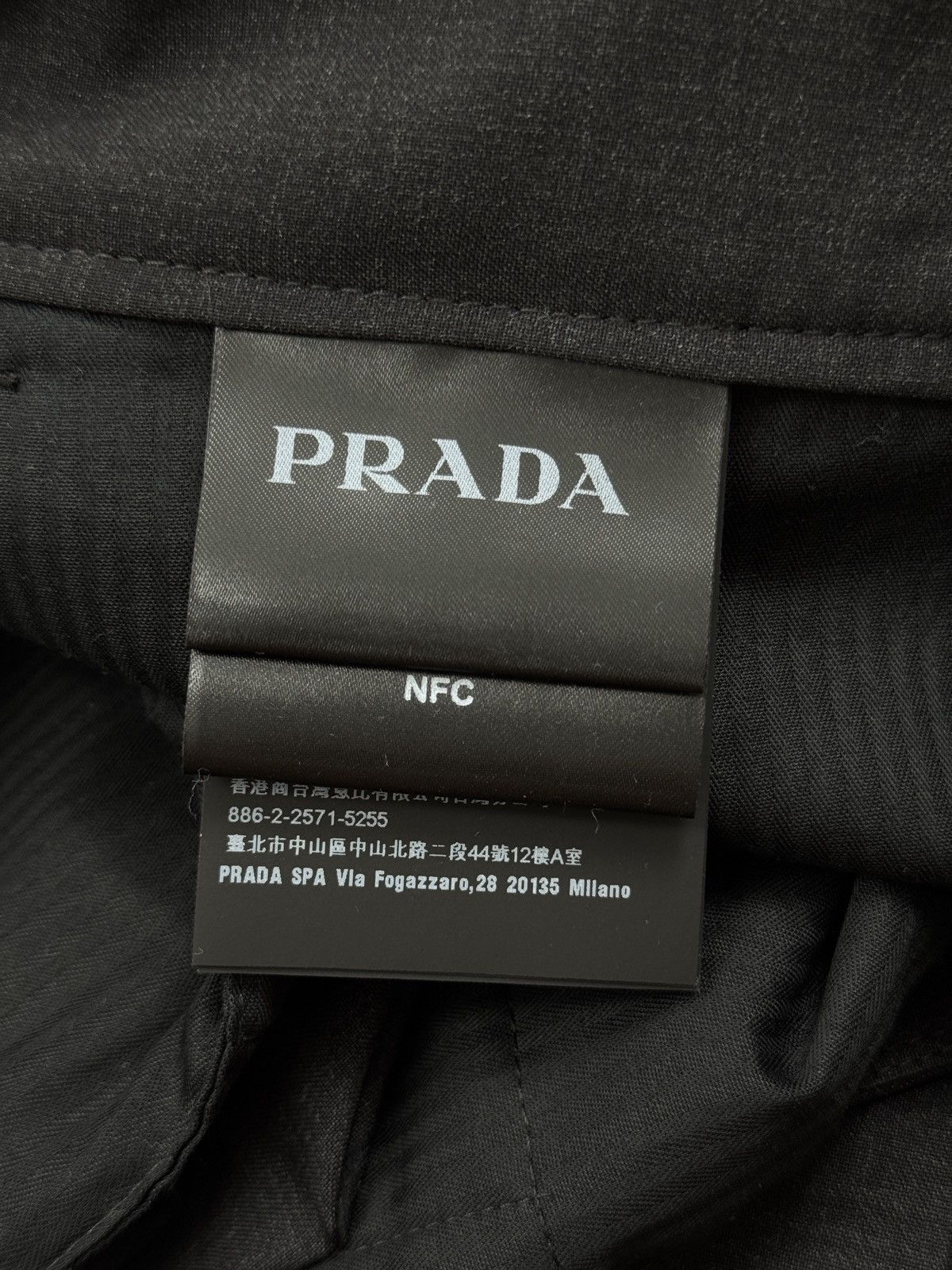 Prada NWT PRADA GRAY WOOL PANTS PRADA LOGO Size US 30 / EU 46 - 10 Thumbnail