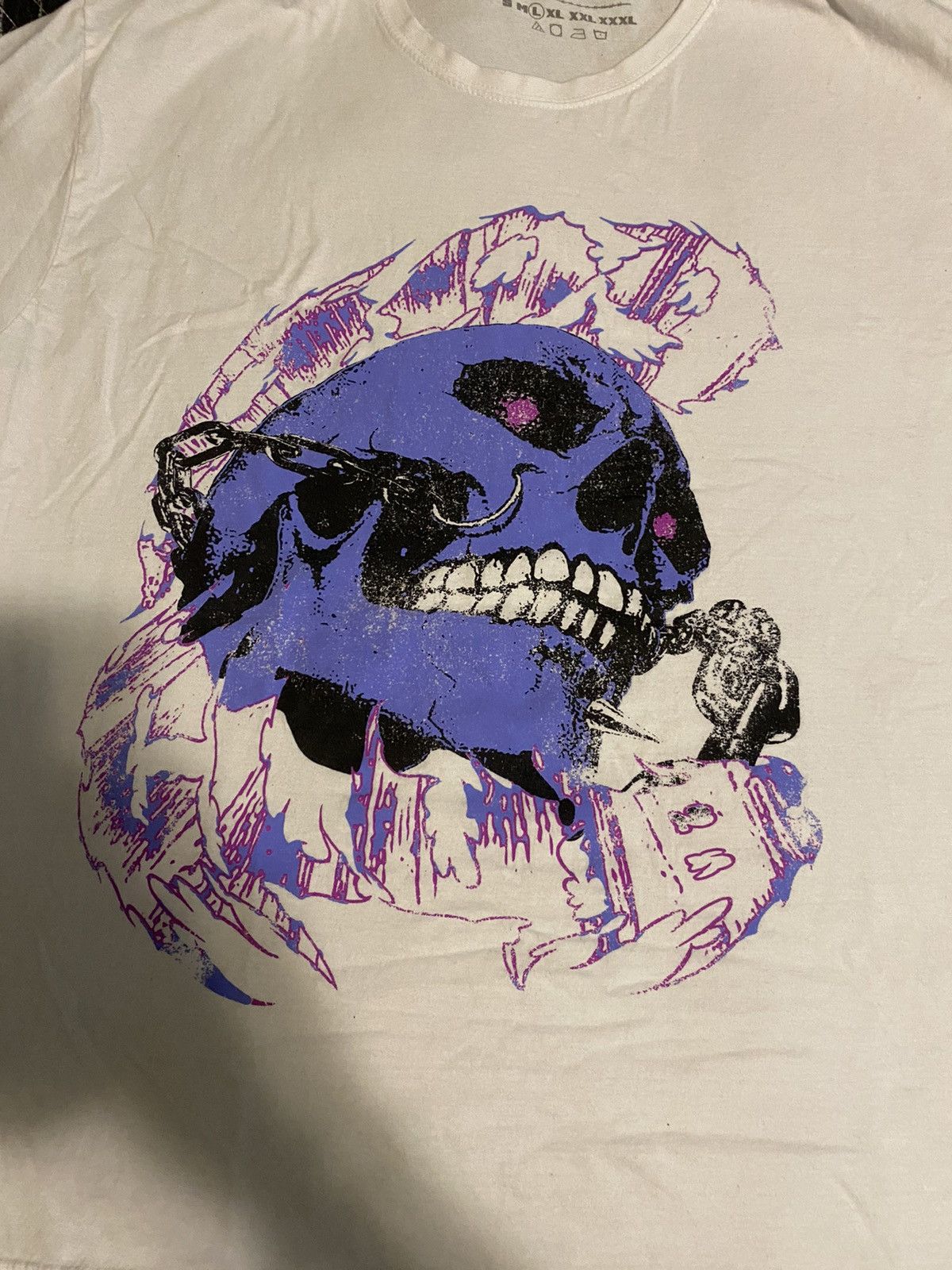 999 Club Juice WRLD Skull Shirt Size US L / EU 52-54 / 3 - 2 Thumbnail