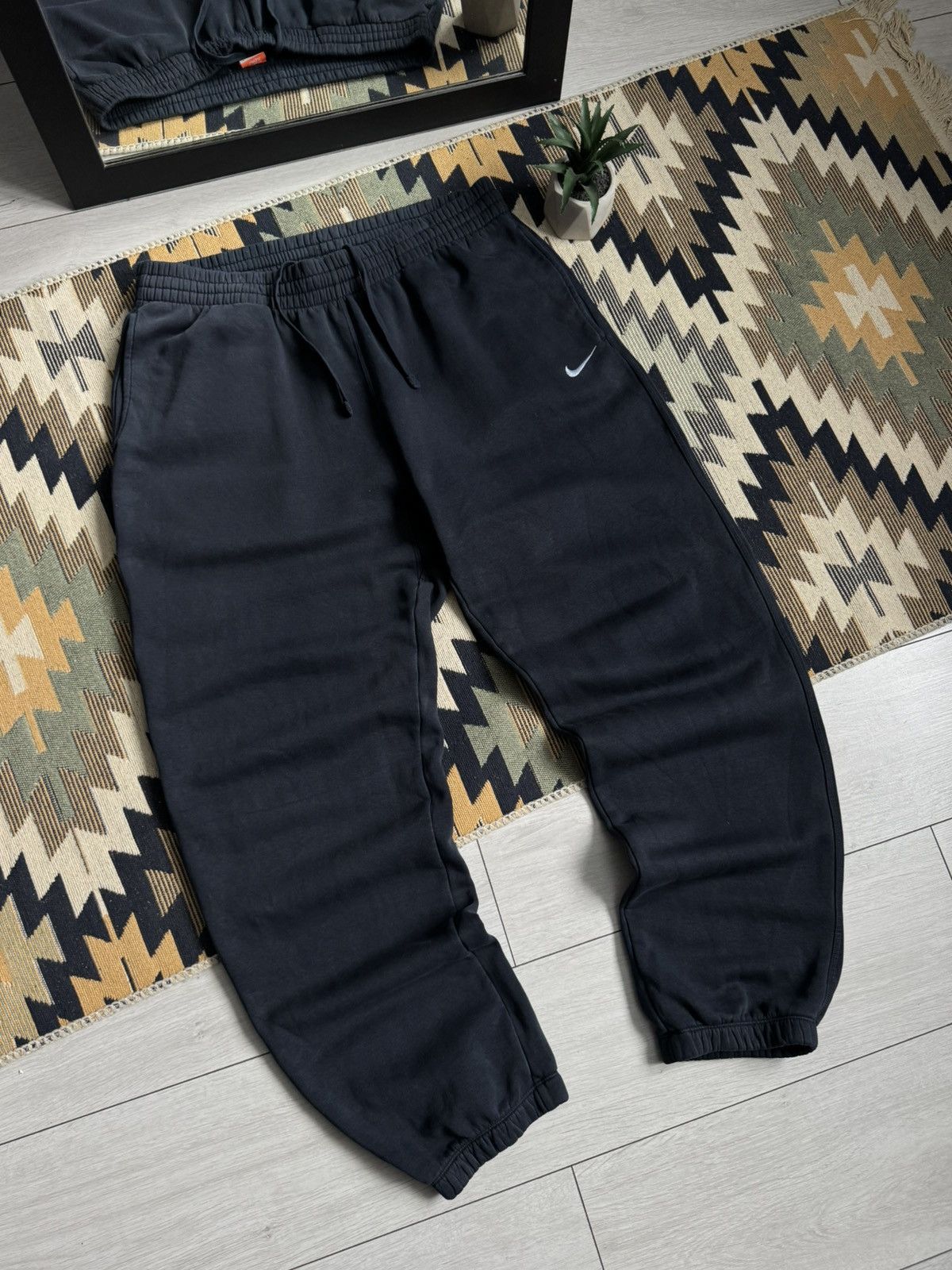 Nike Vintahe Nike Baggy Y2K Sweatpants Size US 36 / EU 52 - 2 Thumbnail